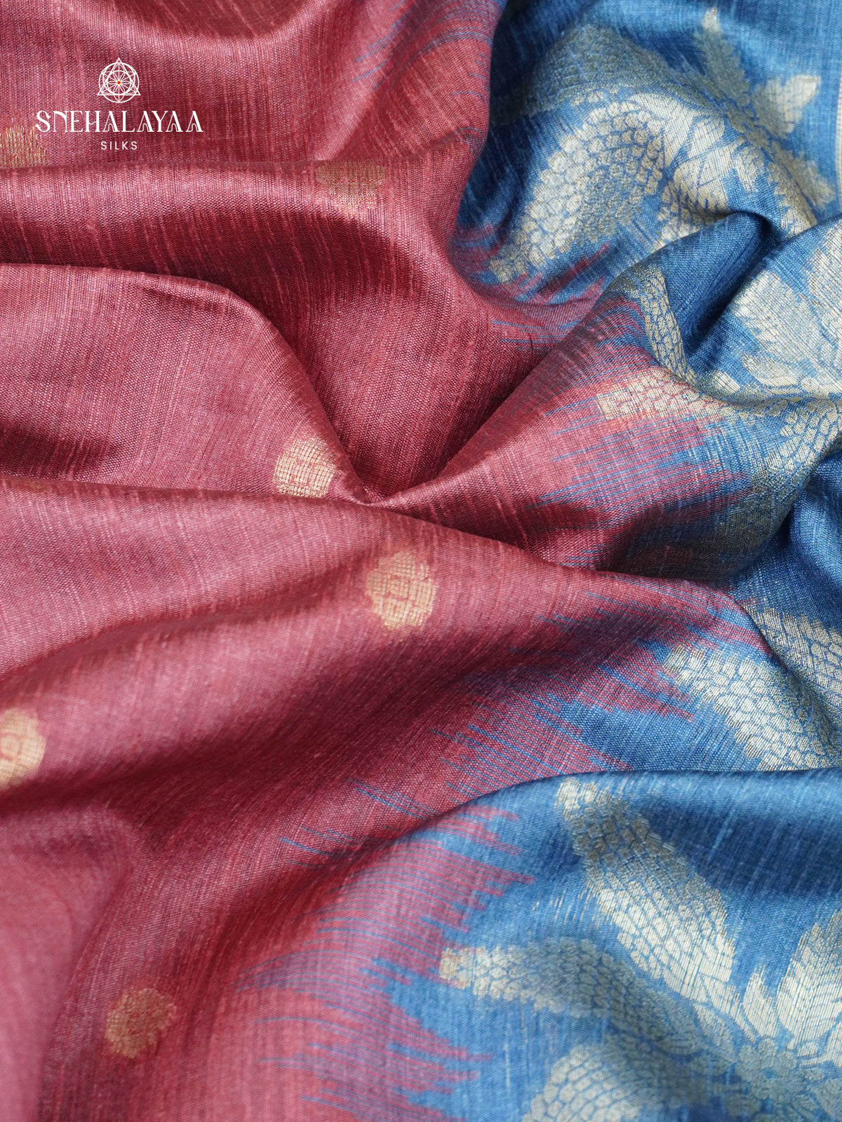 Pale Pink Jute Saree