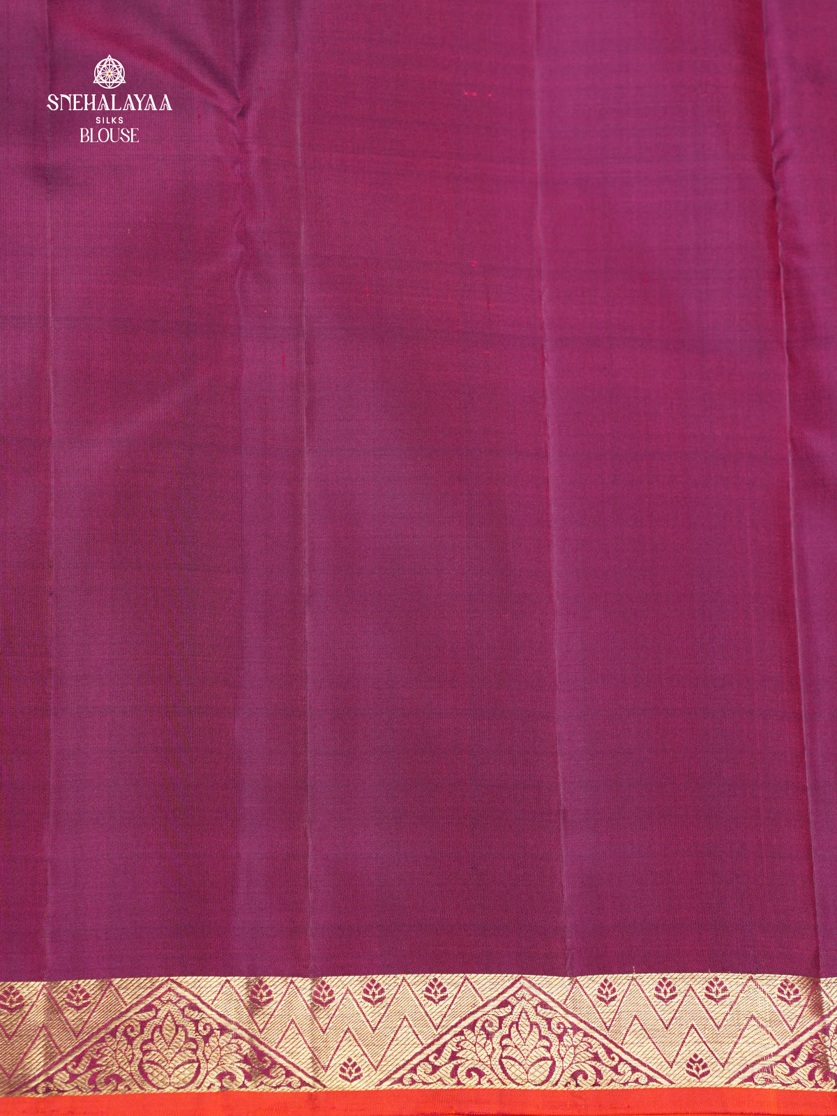 Purple Kanjivaram Silk Saree