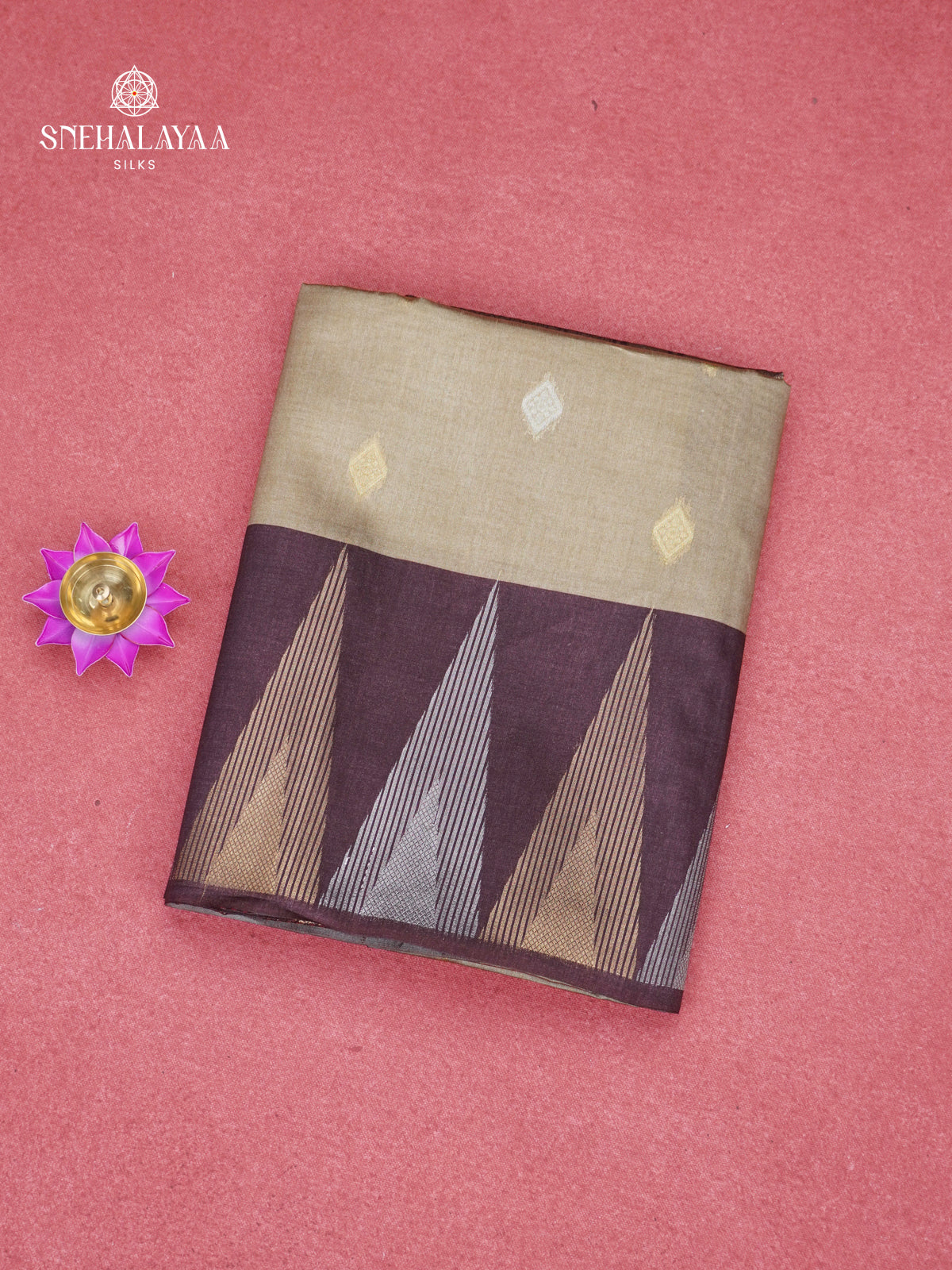 Sage Green Jute Saree