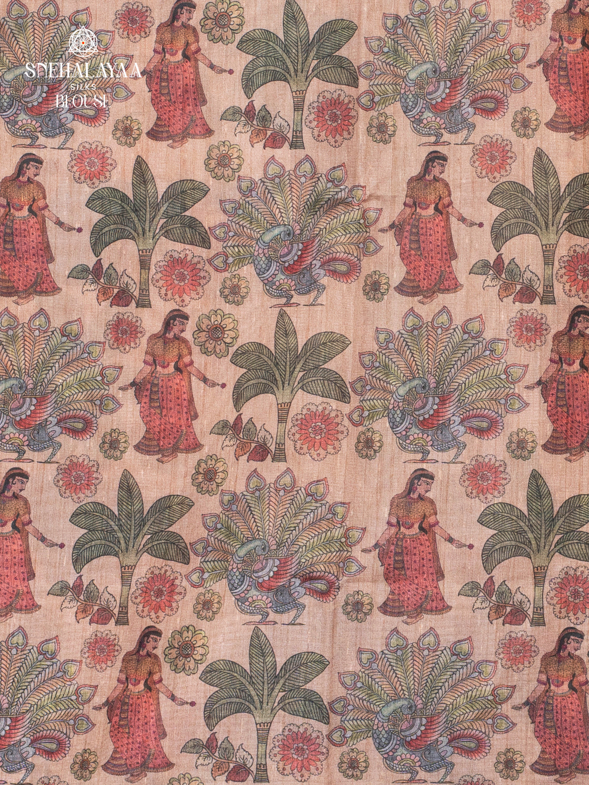 Orange Banaras Saree