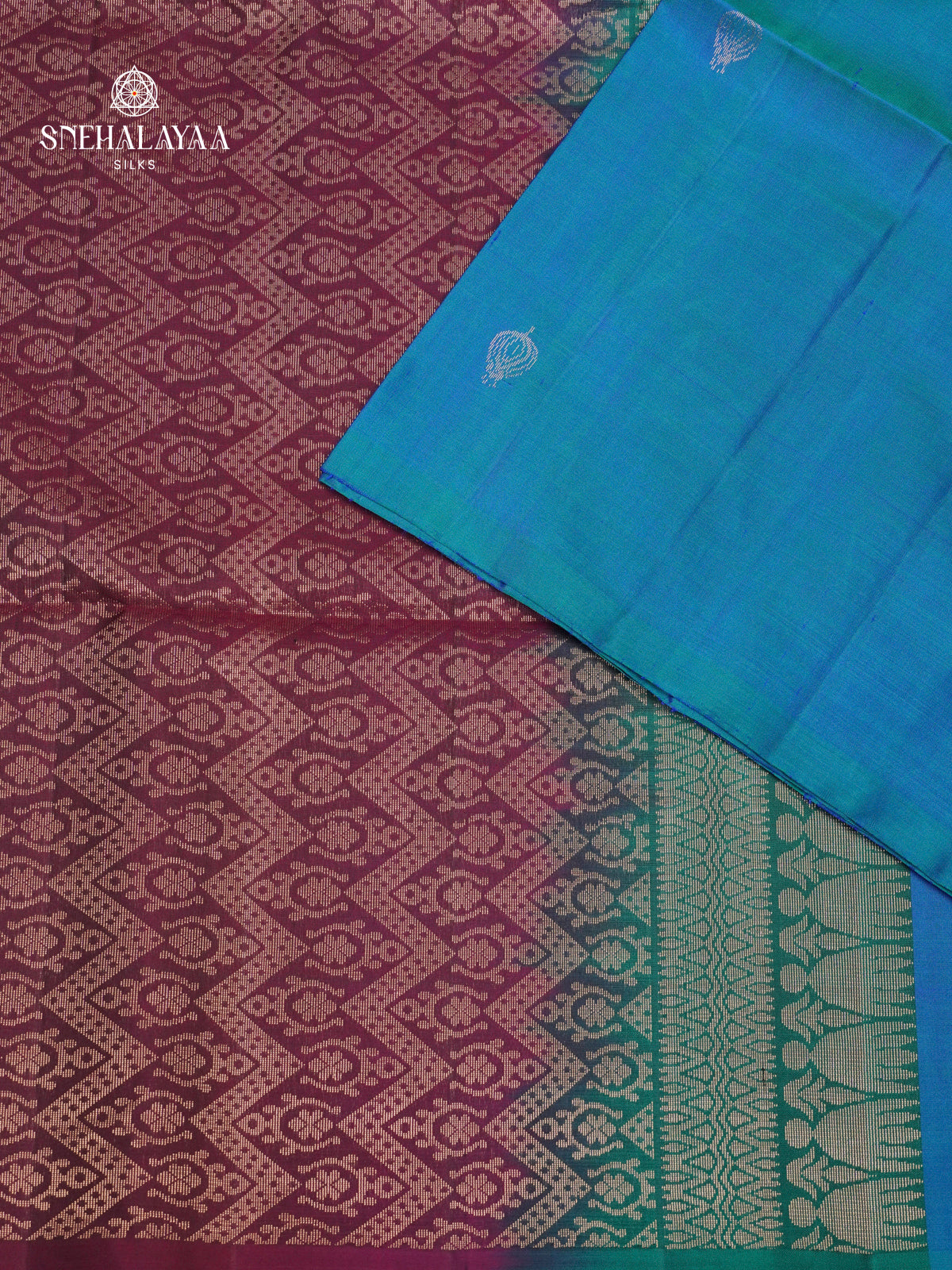 Royal Blue Soft Silk Saree