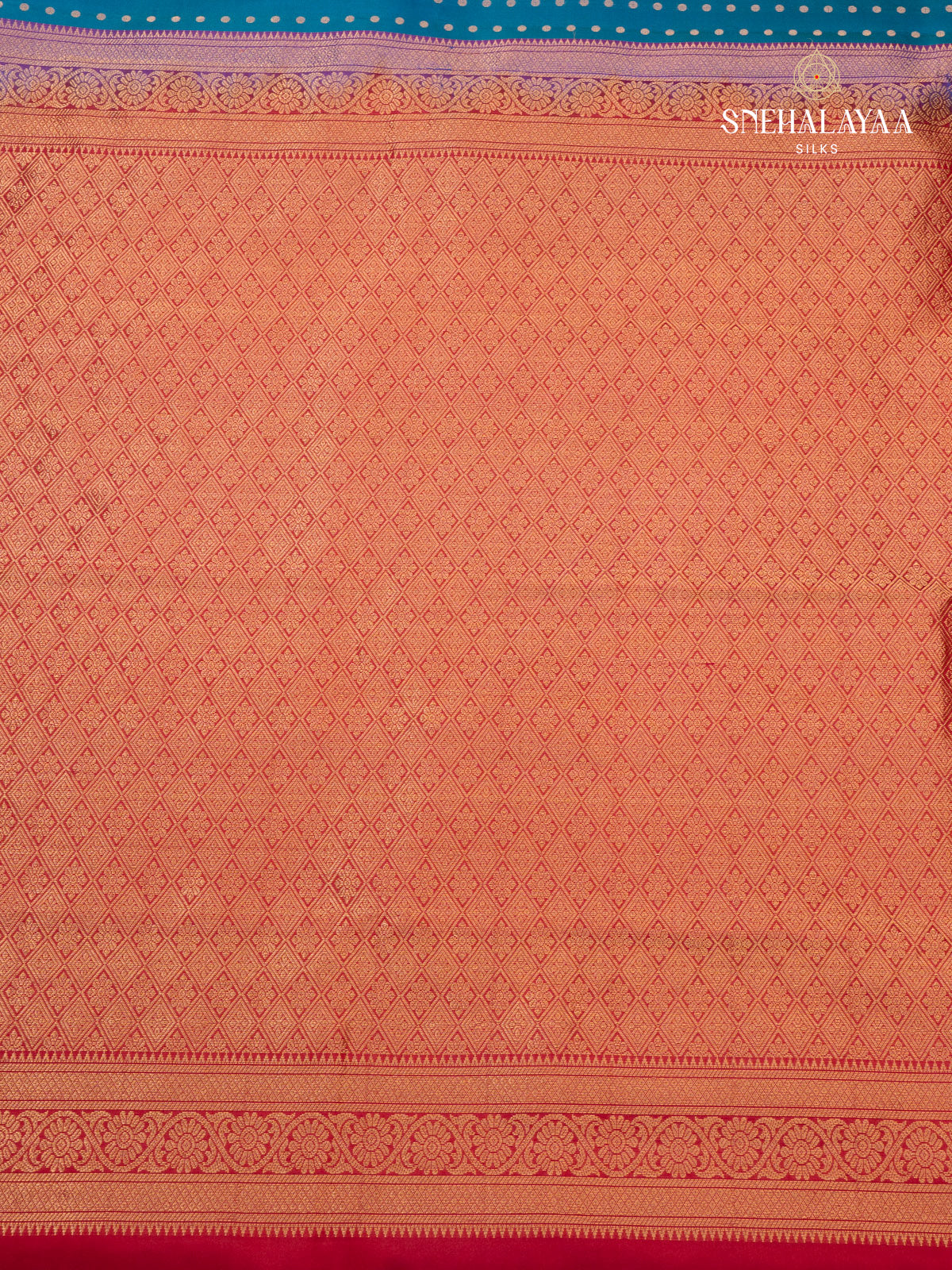 Blue Kanjivaram Silk Saree