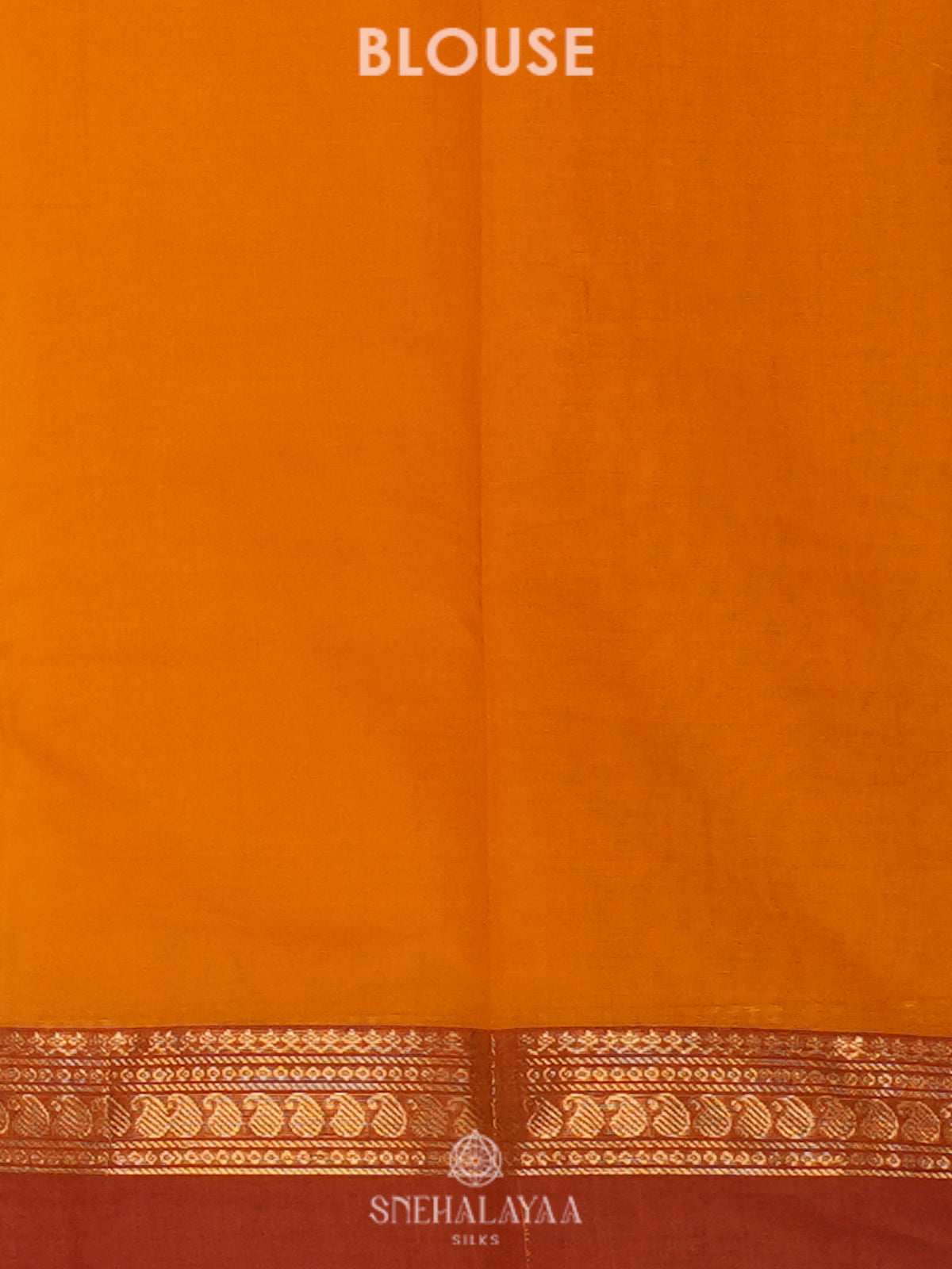 Mustard Yellow Chettinad Cotton Saree