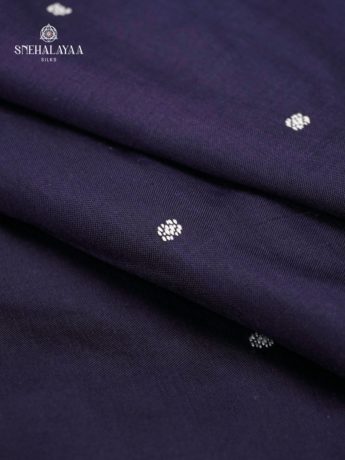 Navy Blue Ikat Saree