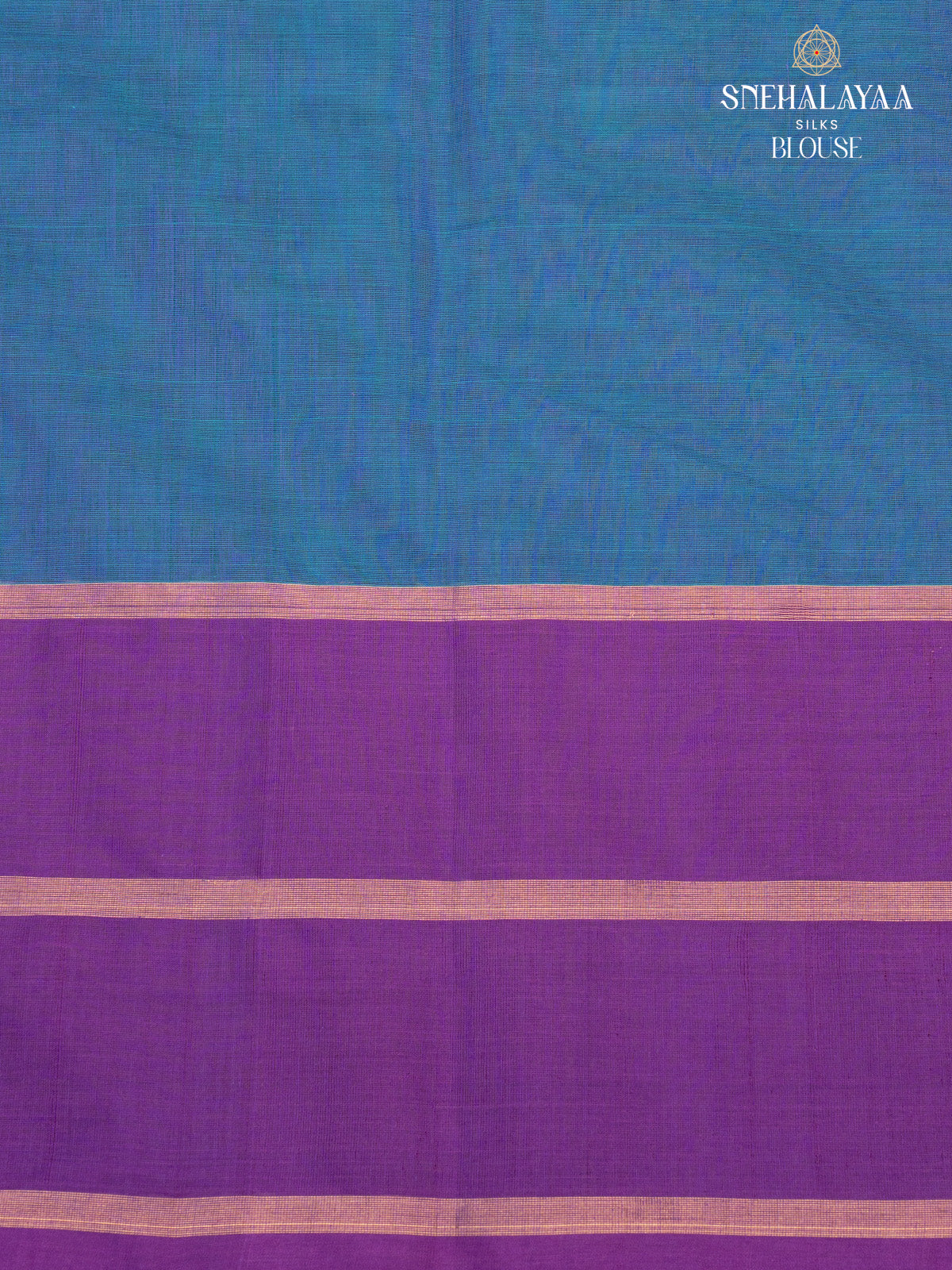 Blue Kanchi Cooton Saree