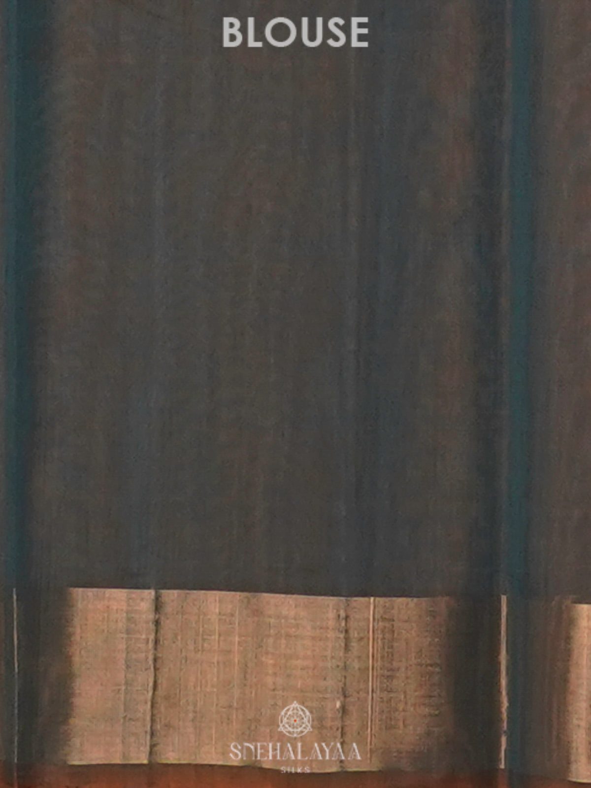 Blue Kanchi Silk Cotton Saree