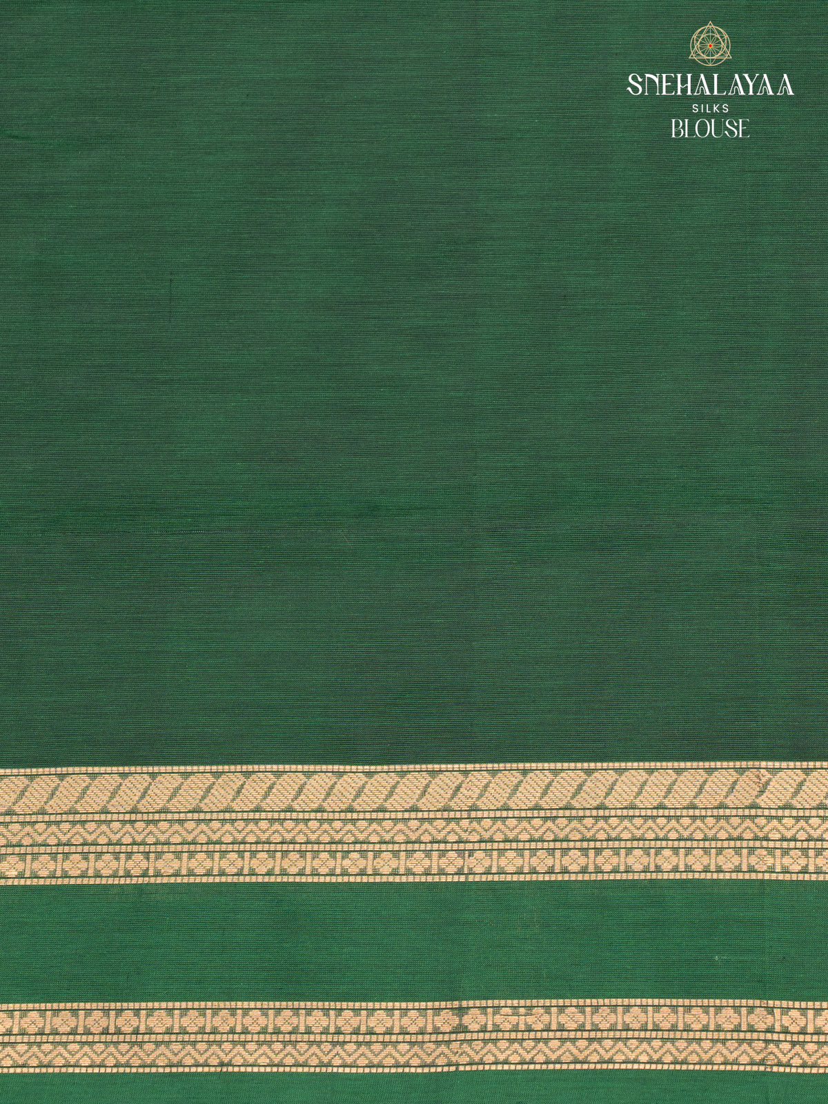 Green Kanchi Silk Cotton Saree