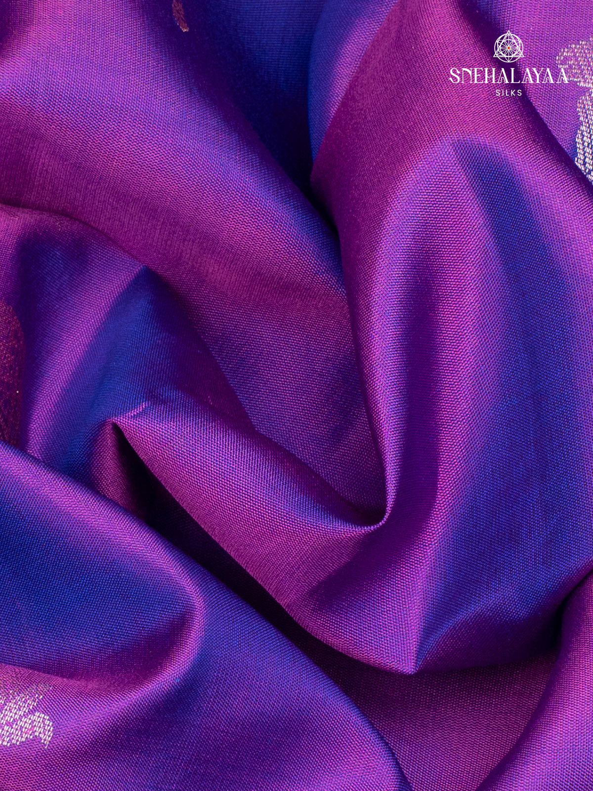 Purple Kanjivaram Silk Saree