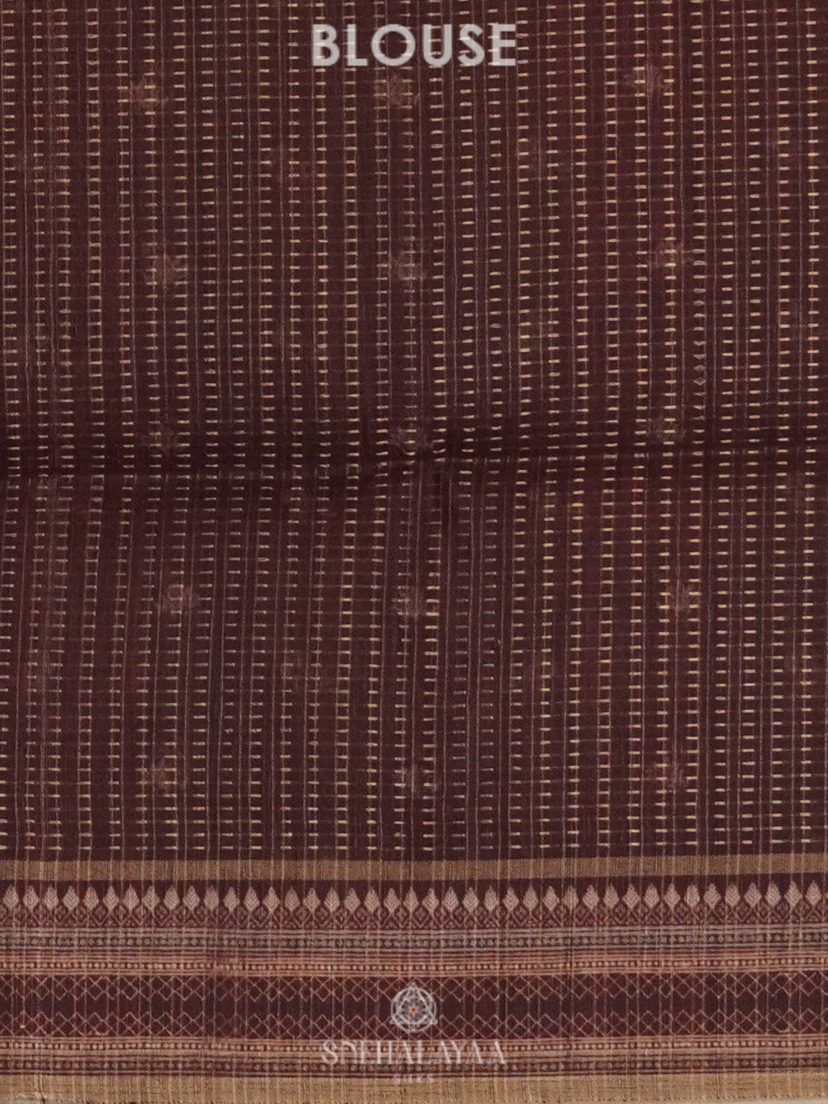 Mauve Tussar Saree