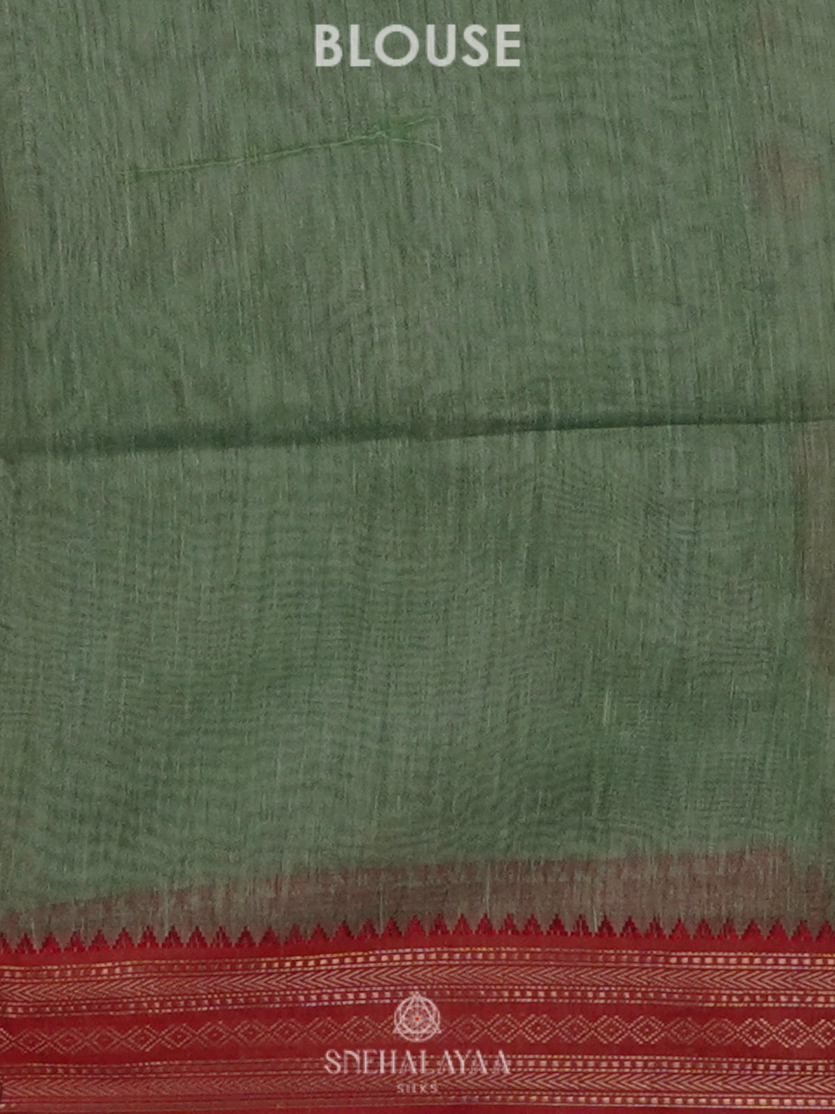 Grey Printed Linen Saree