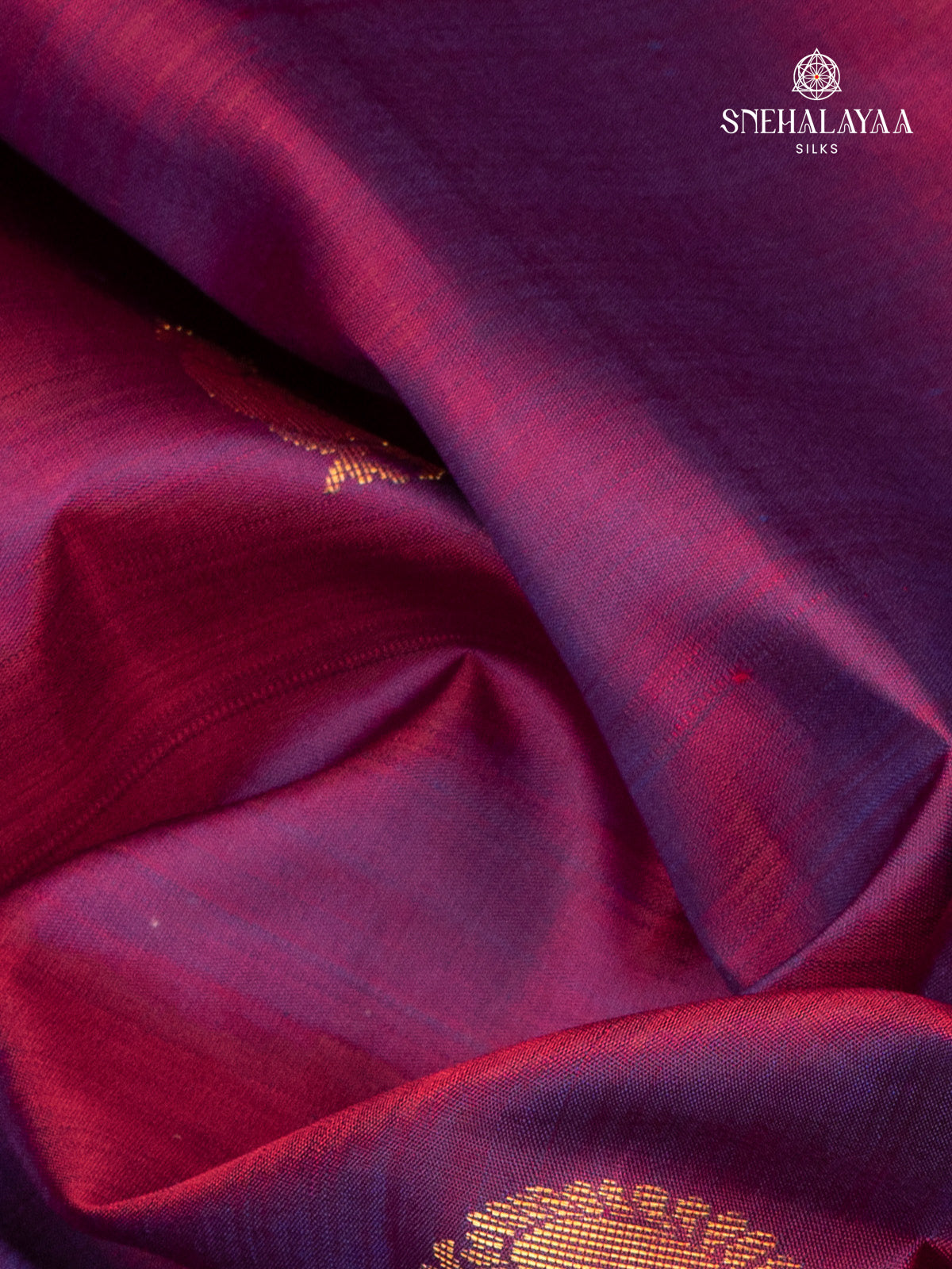Purple Kanjivaram Silk Saree