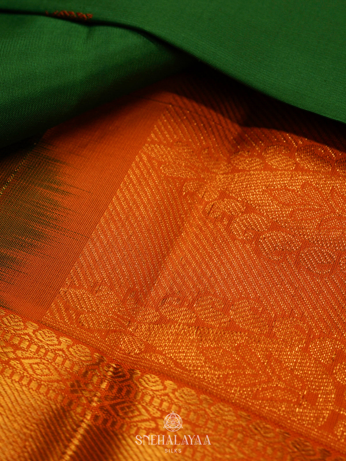 Green Kanjivaram Silk Saree