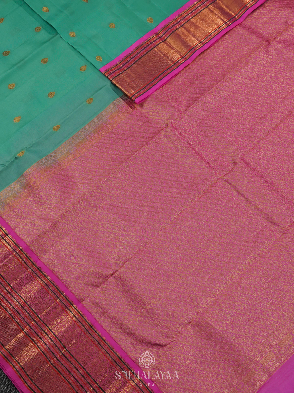 Green Kanjivaram Silk Saree