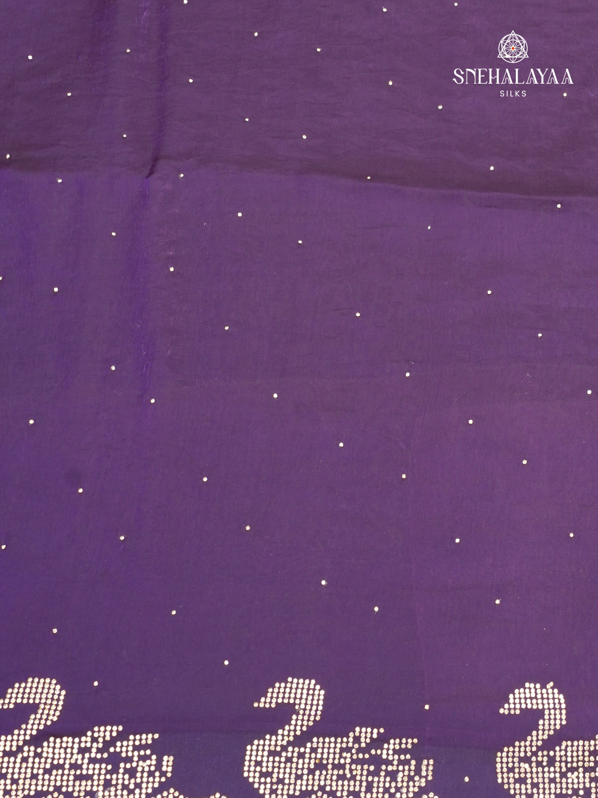 Purple Designer Saree