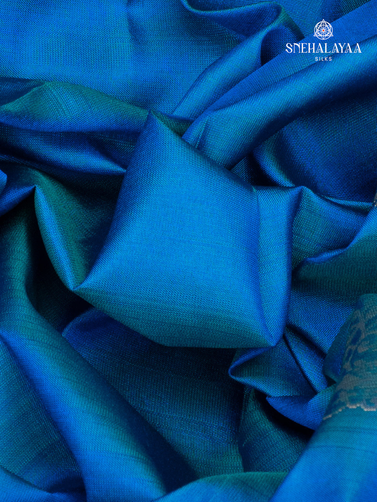 Blue Kanjivaram Silk Saree