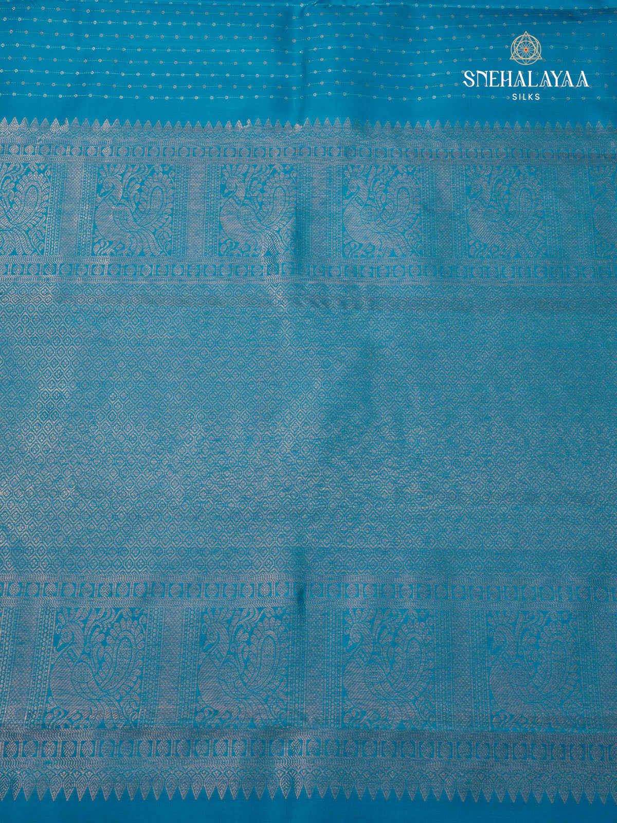 Blue Kanjivaram Silk Saree