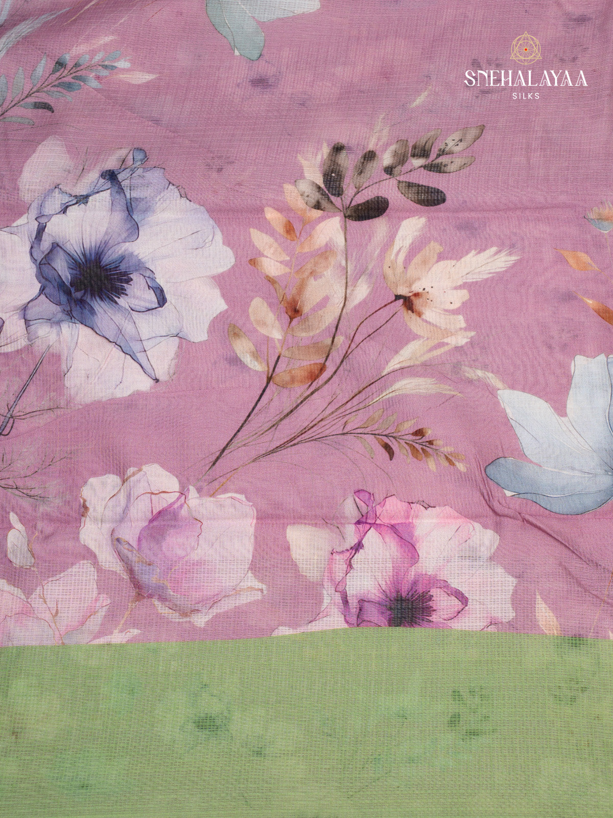 Light Violet Kota Saree