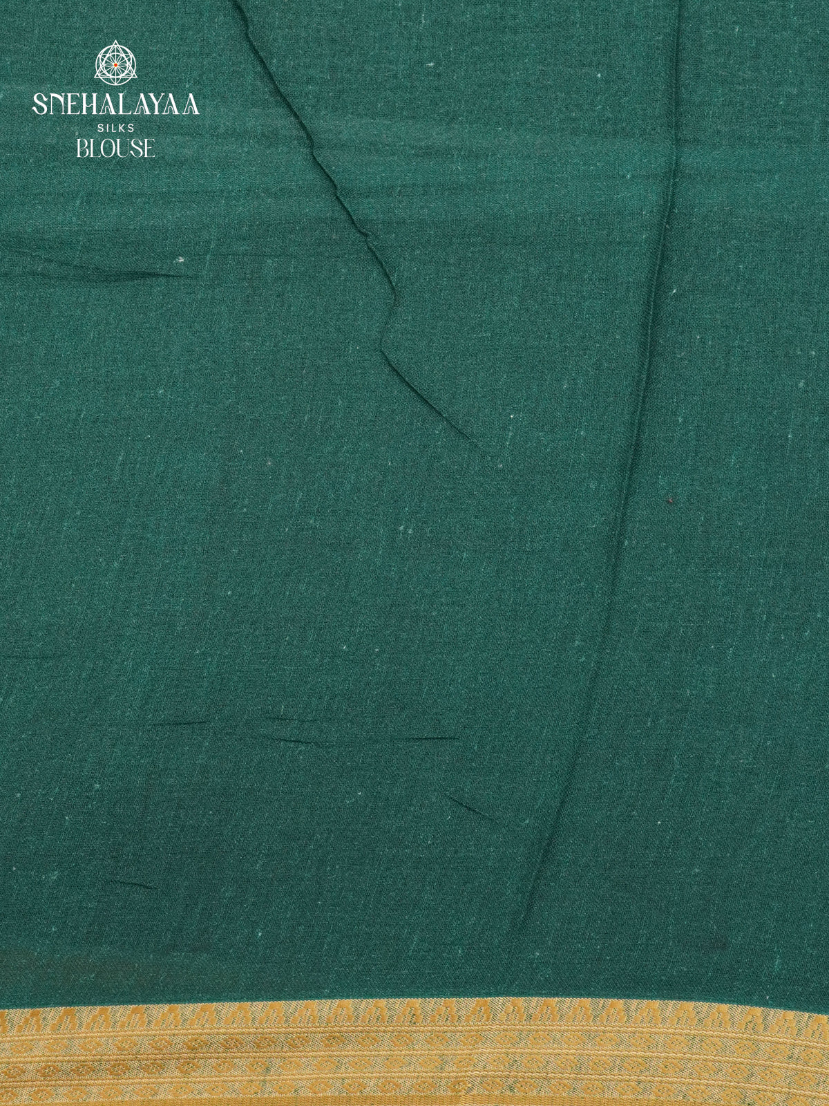 Off White Printed Linen Cotton Saree