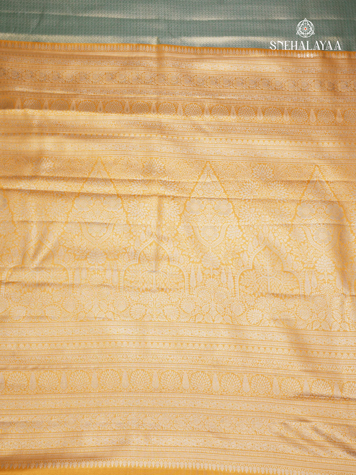 Pastel Green Art Silk Saree