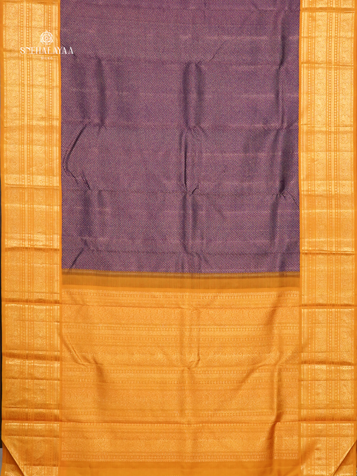 Purple Kanjivaram Silk Saree