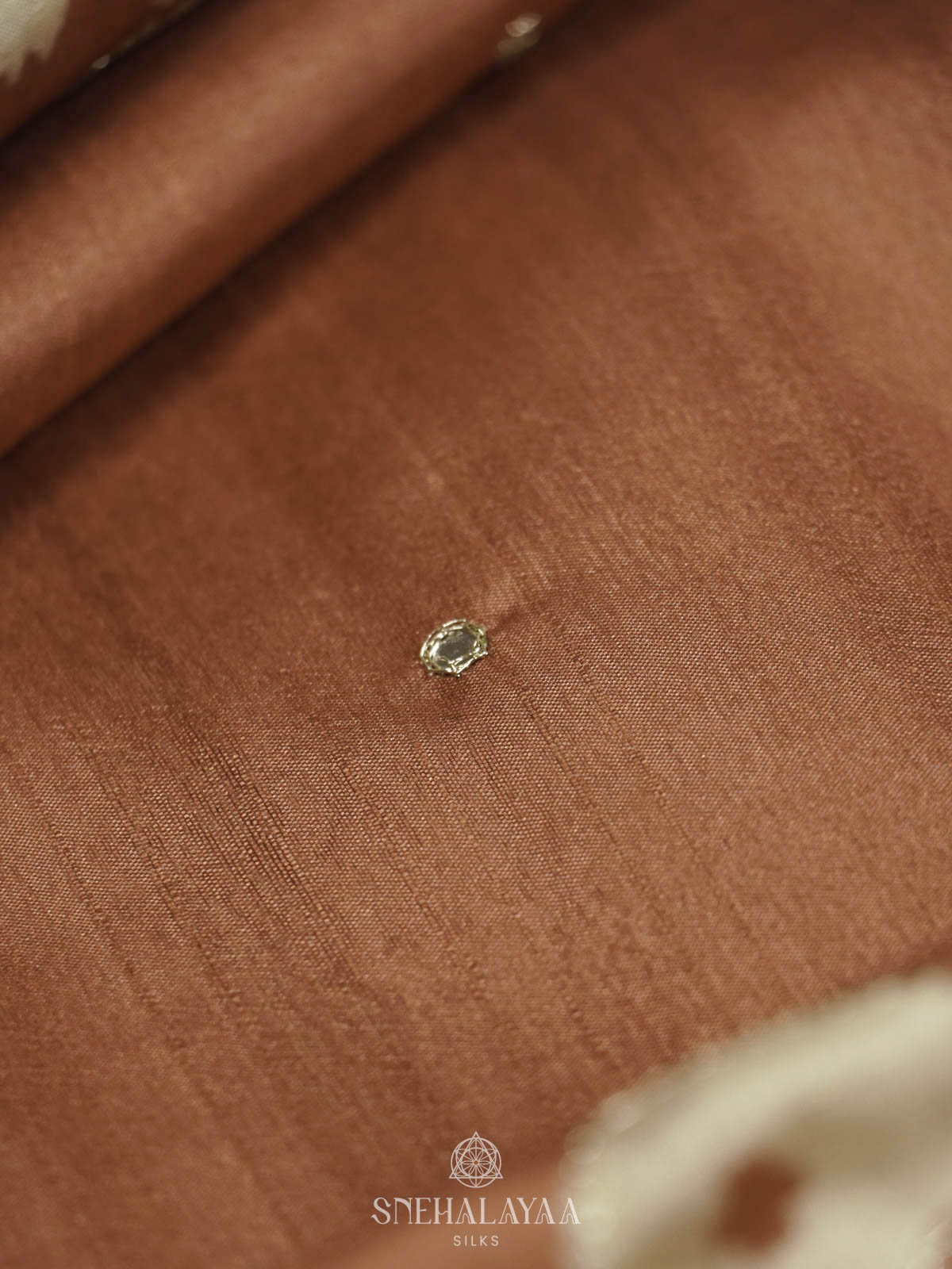 Pink Raw Silk Embroidery Saree