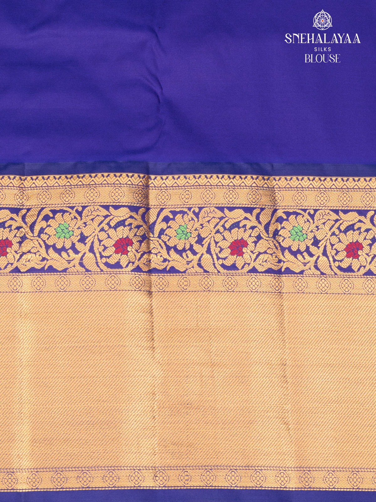 Sea Green Gadwal Silk Saree