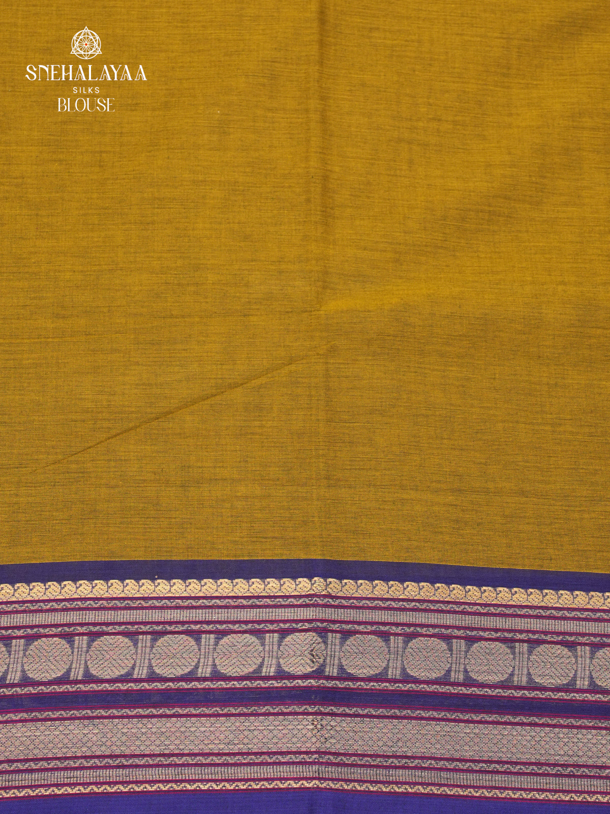 Mustard Chettinad Cotton Saree