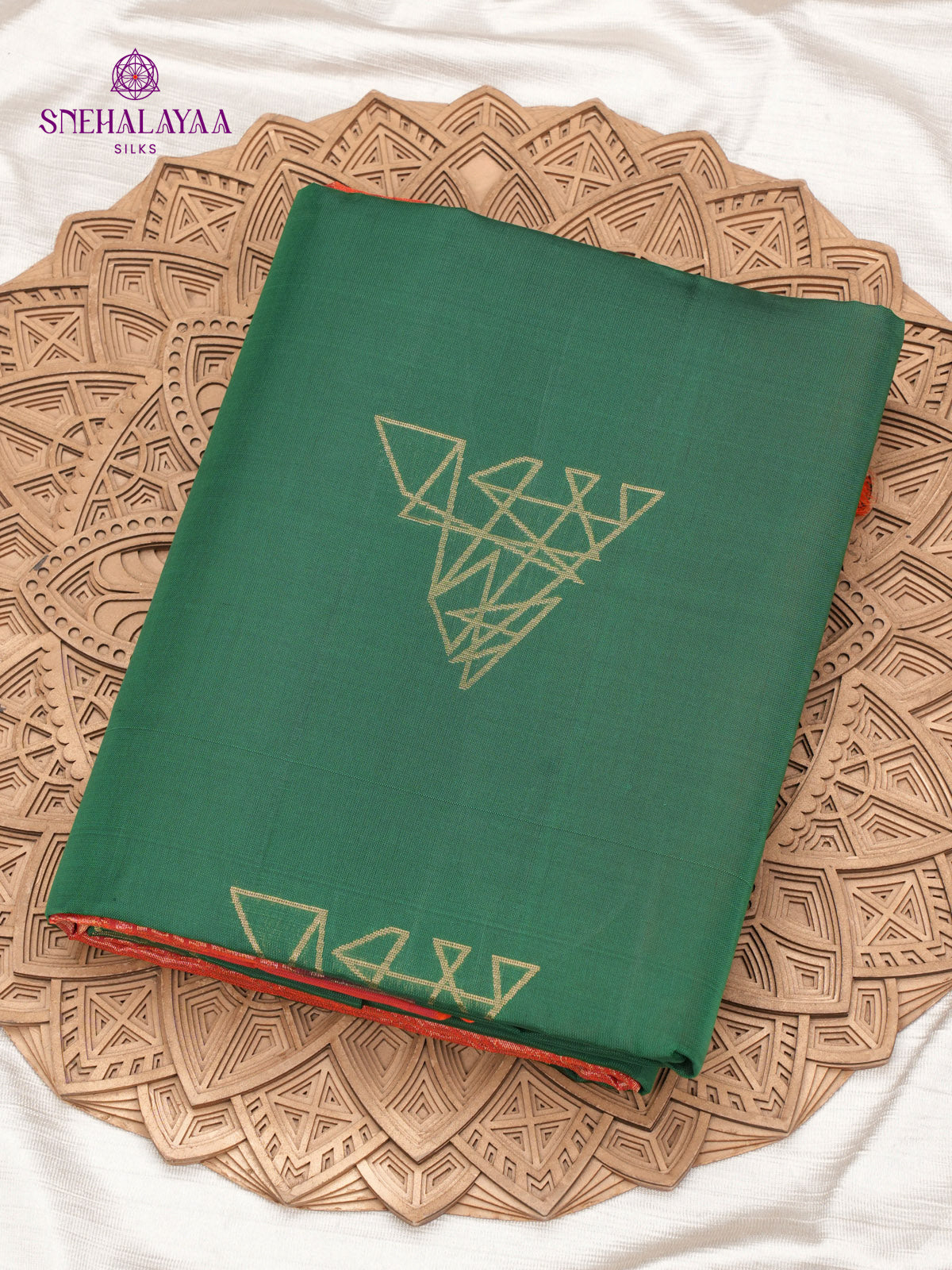Green Kanjivaram Soft Silk Saree