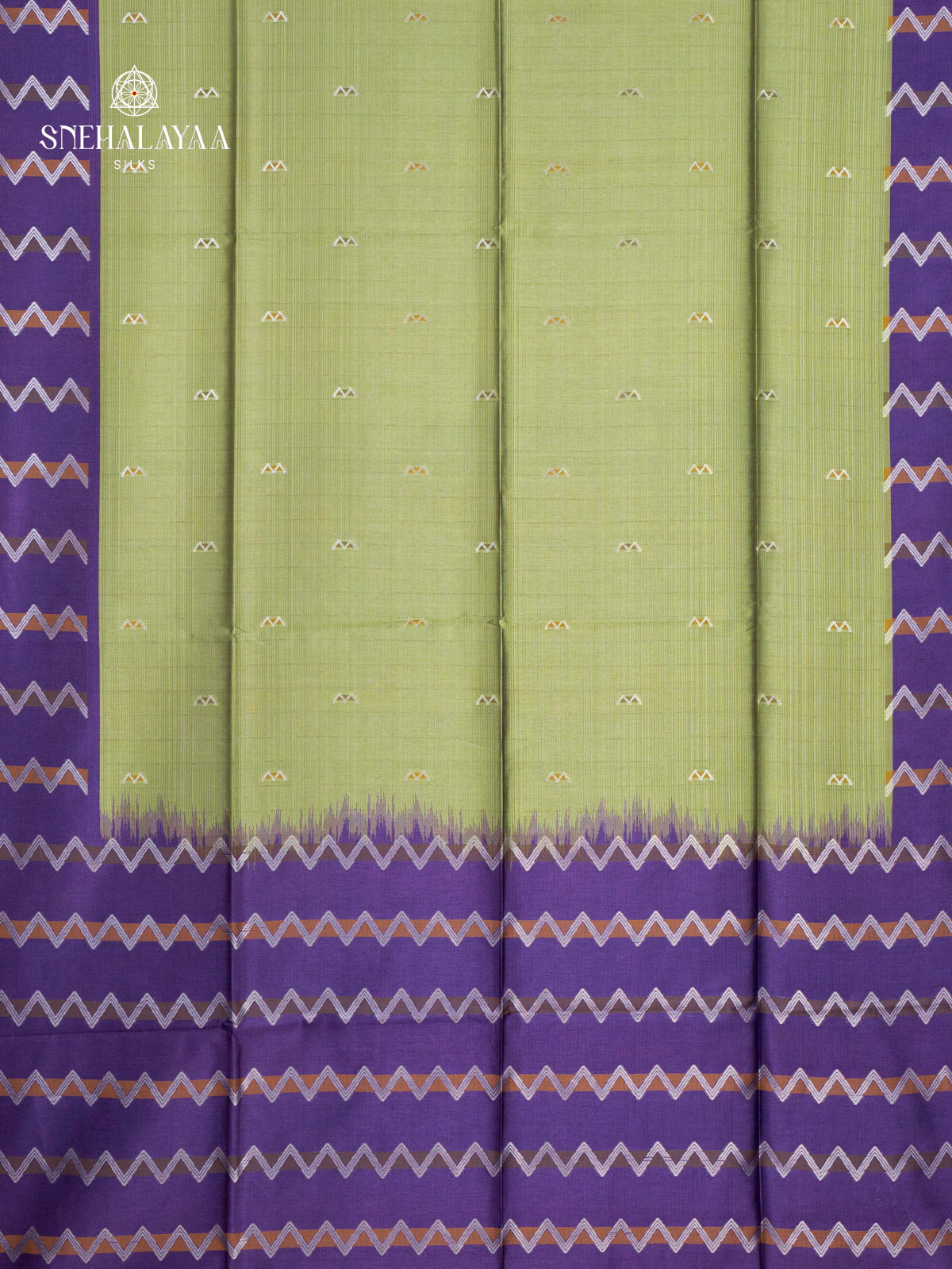 Pista Green Jute Saree