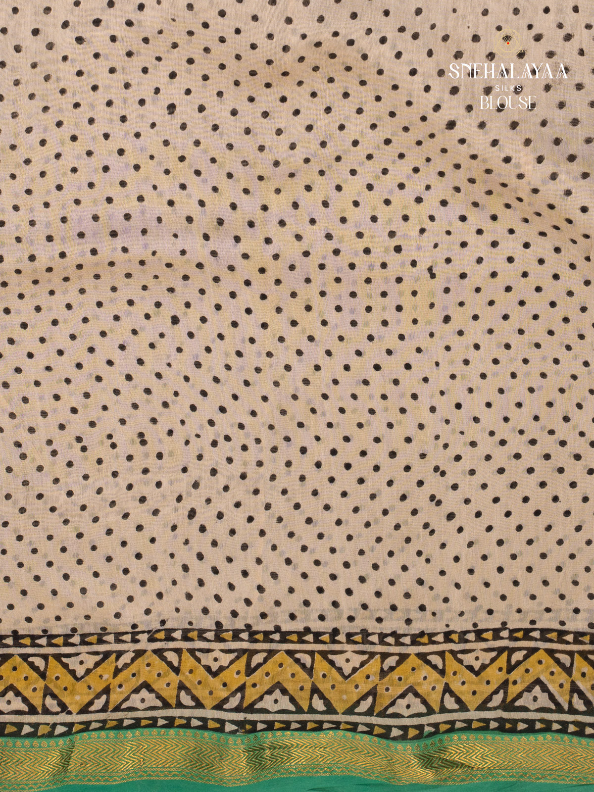 Green Chanderi Saree