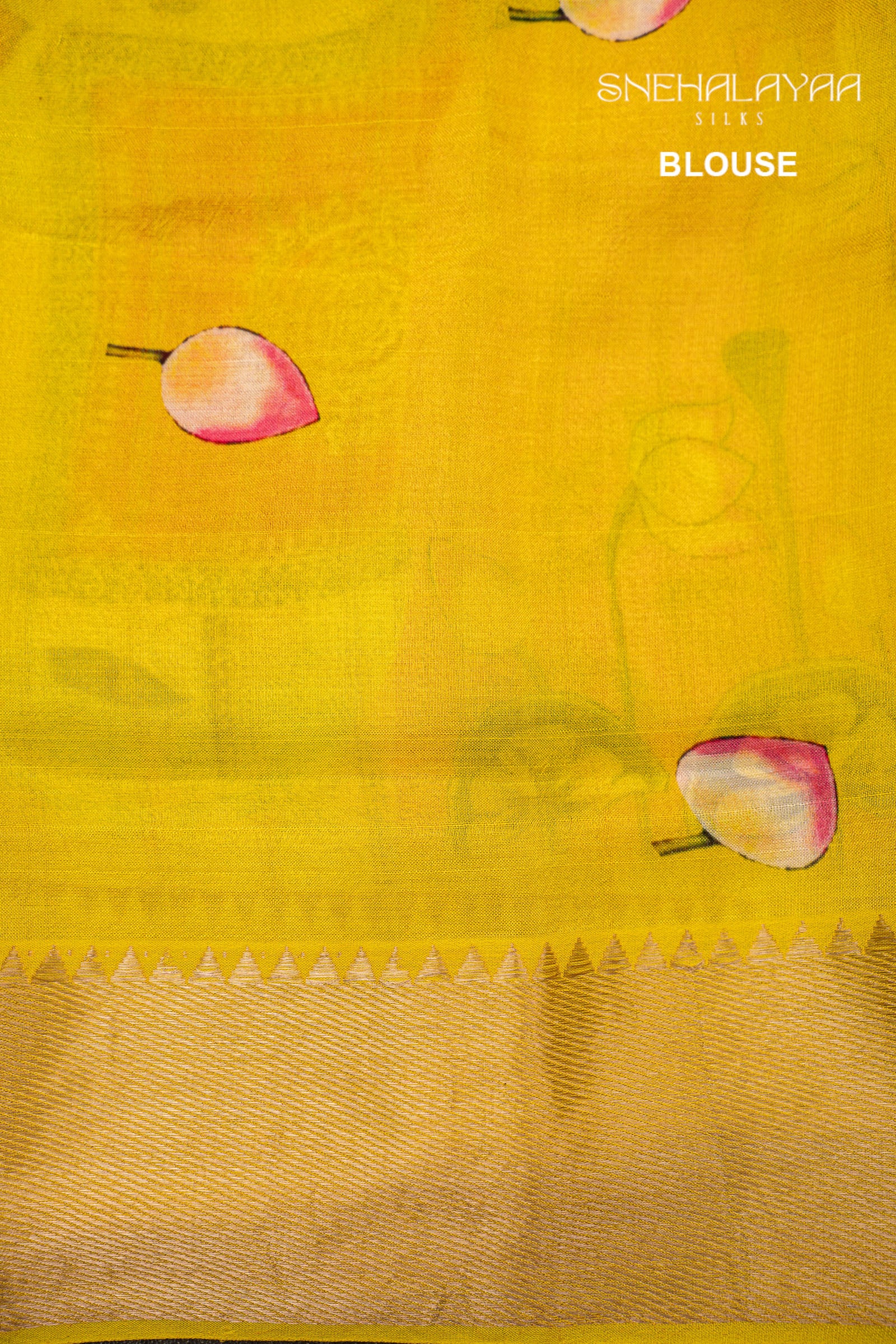 Taffy Pink Mangalgiri Saree