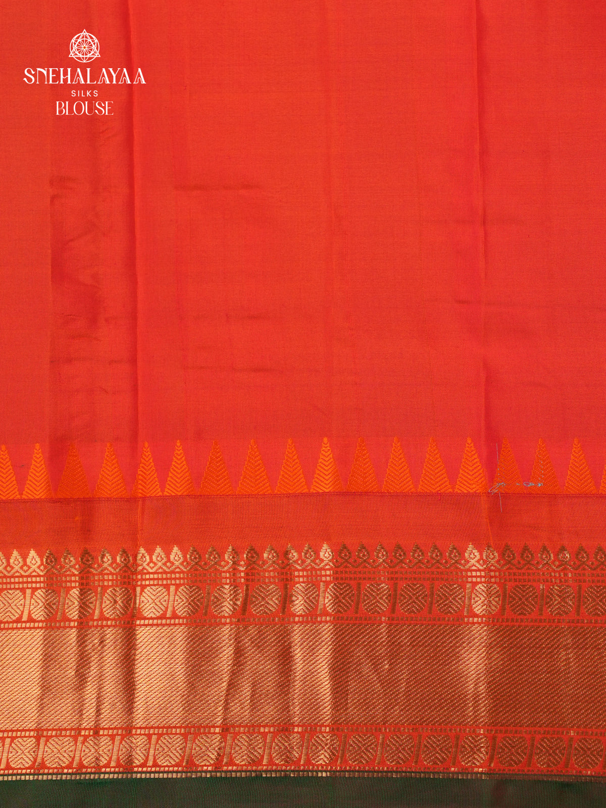 Green Gadwal Silk Saree