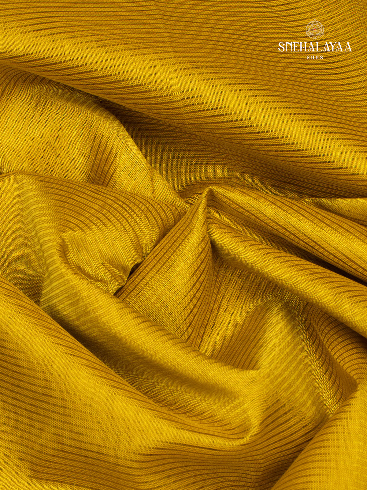 Yellow Mangalagiri Silk Cotton Saree