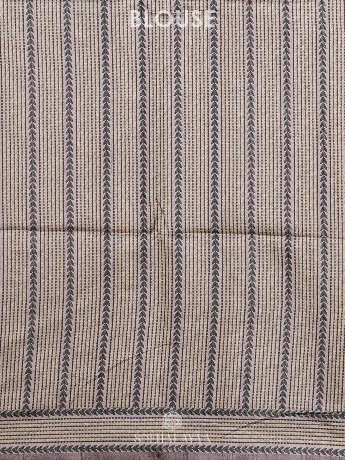 Lavender Tussar Embroidery Saree