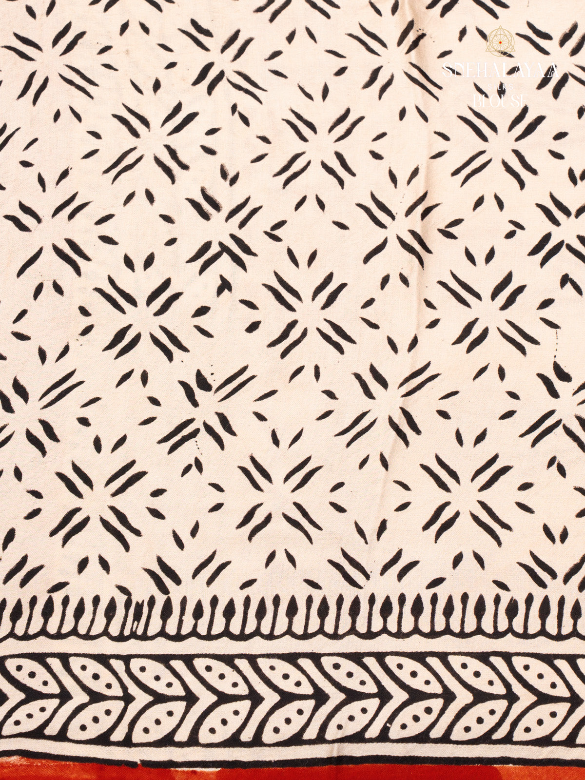 Off White Modal Silk Saree