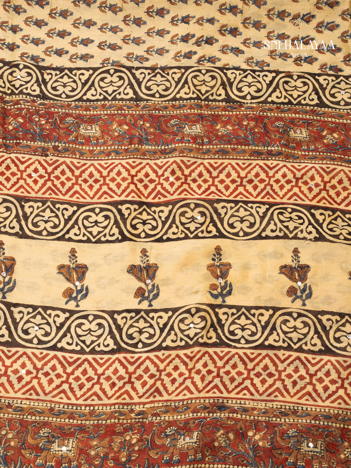 Sandal Chanderi Saree