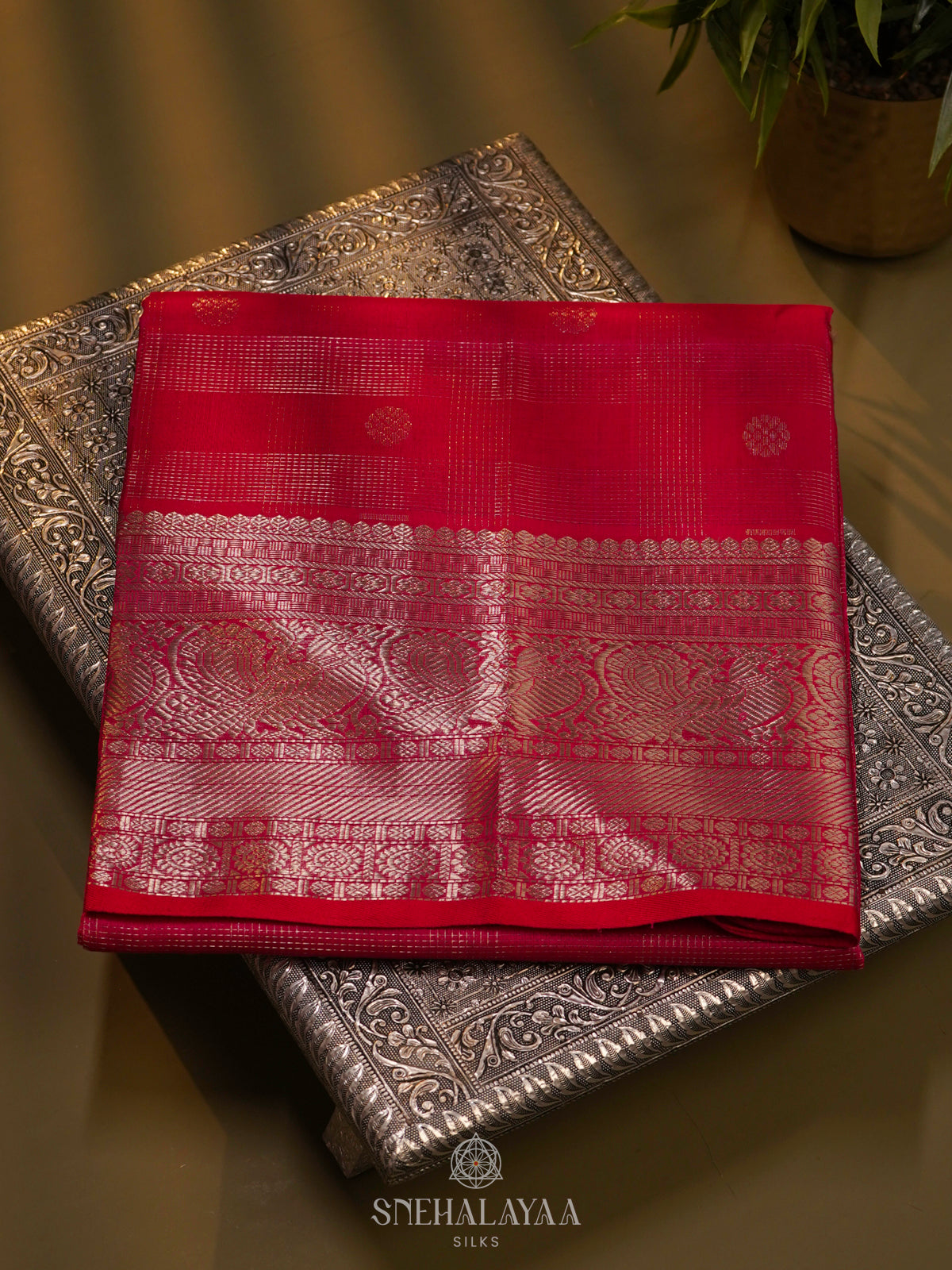 Rani Pink Managalagiri Kuppadam Silk Saree