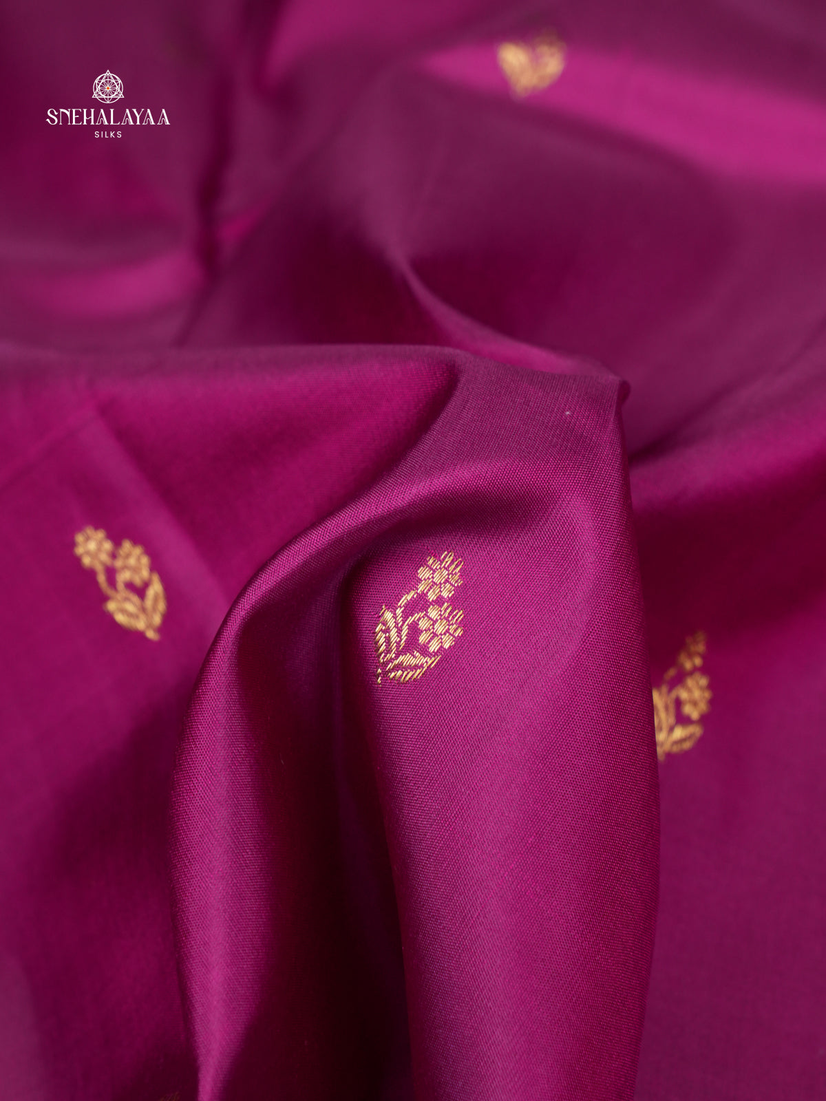 Magenta Kanjivaram Silk Saree
