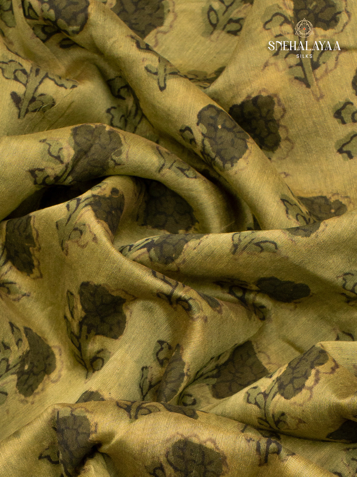 Green Chanderi Saree