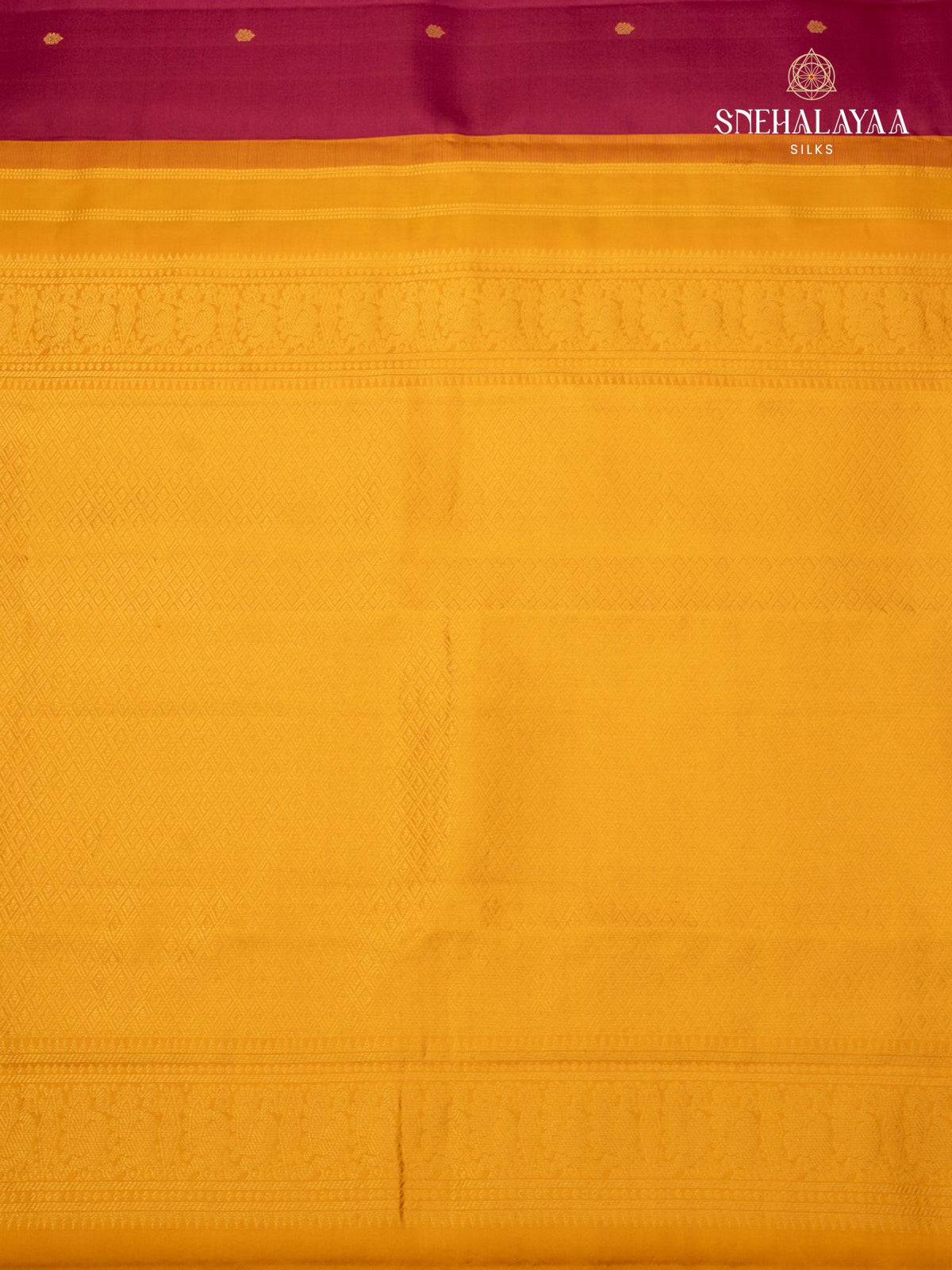 Maroon Kanjivaram Silk Saree