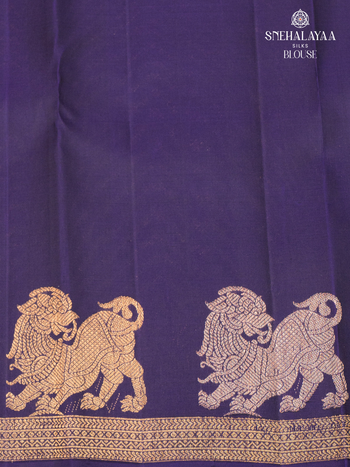 Purple Kanjivaram Silk Saree