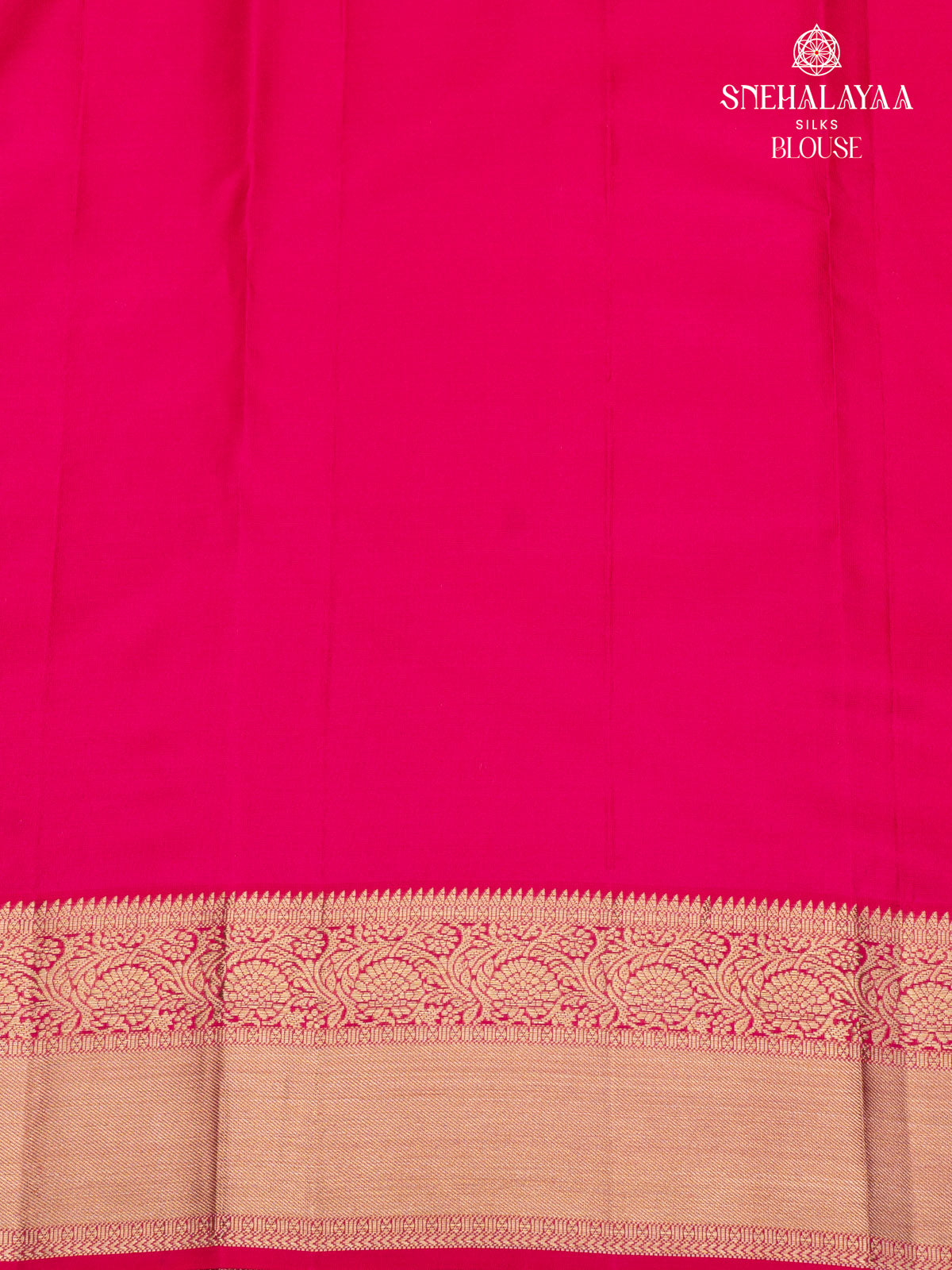 Sunset Orange Kanjivaram Silk Saree