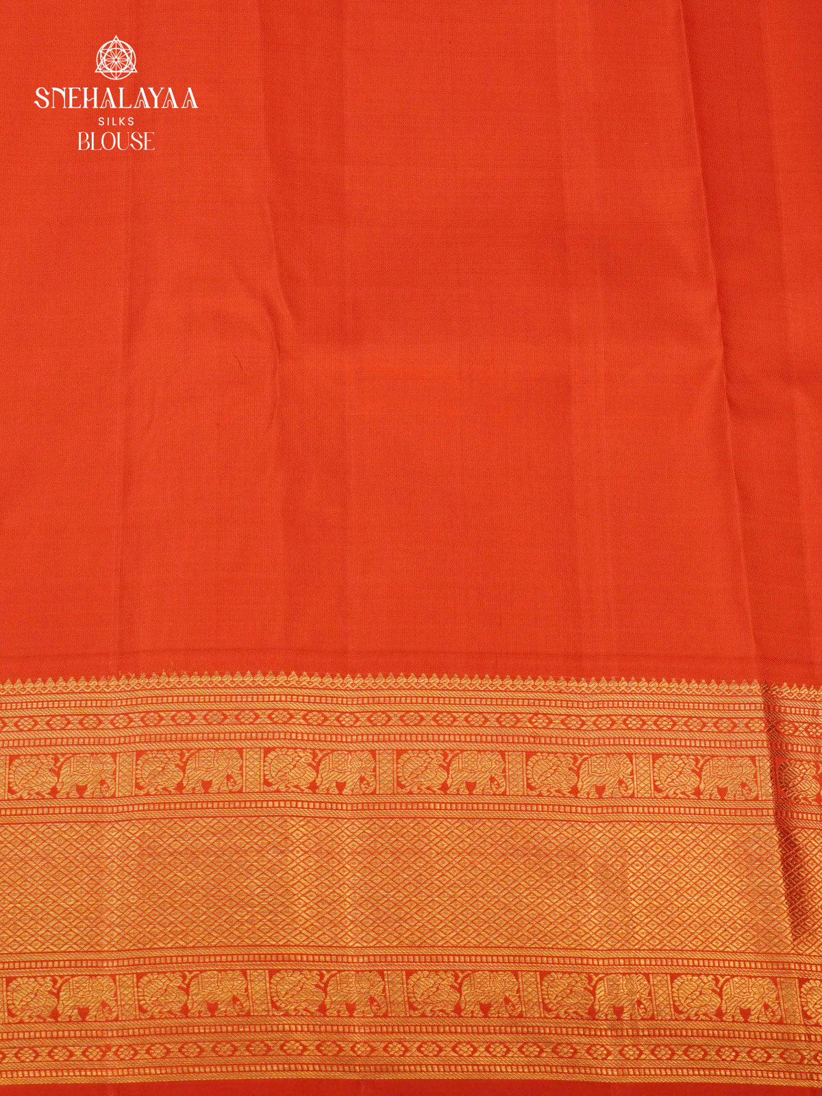 Brown Kanjivaram Silk Saree