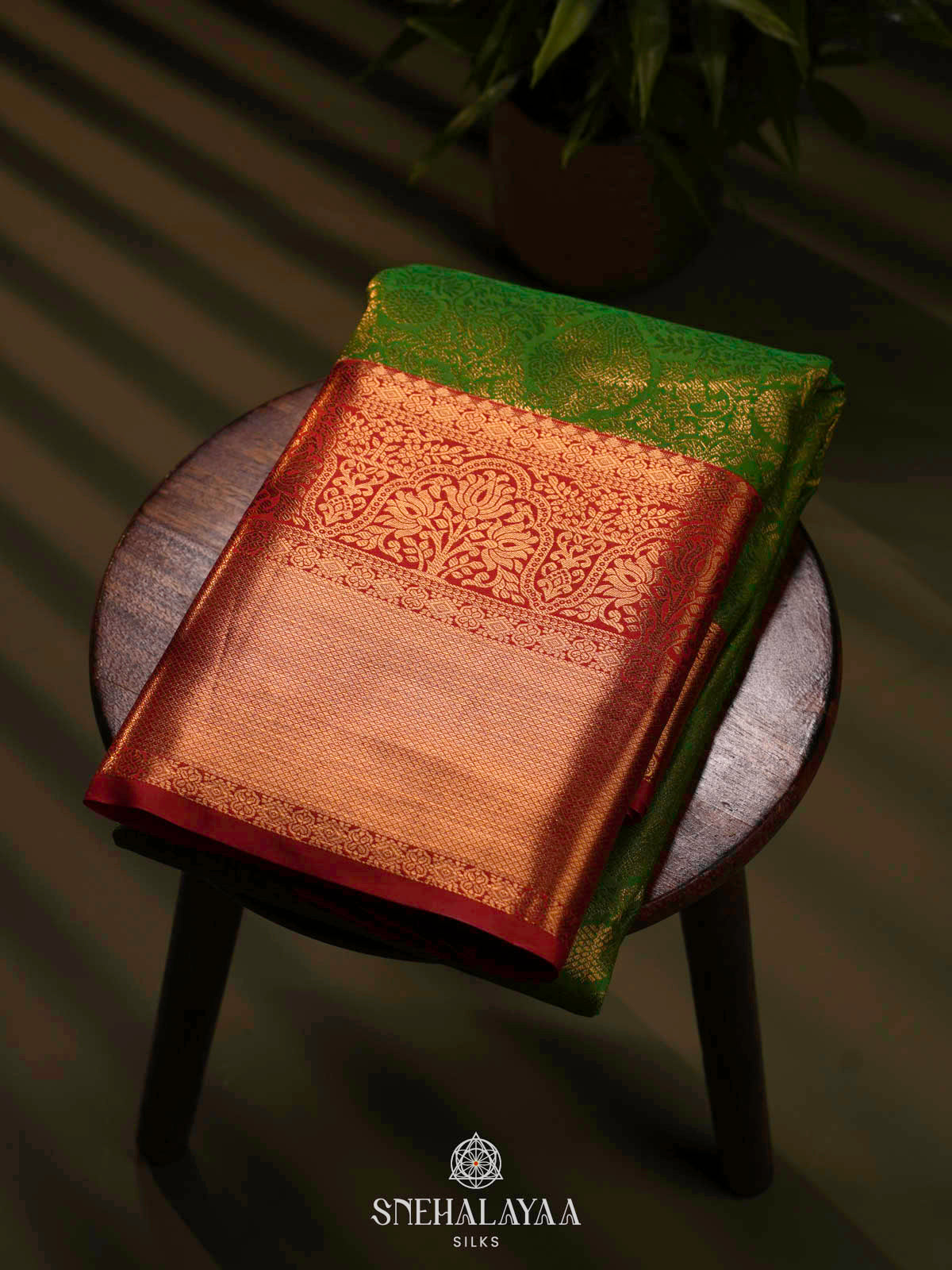 Green Art Silk Saree