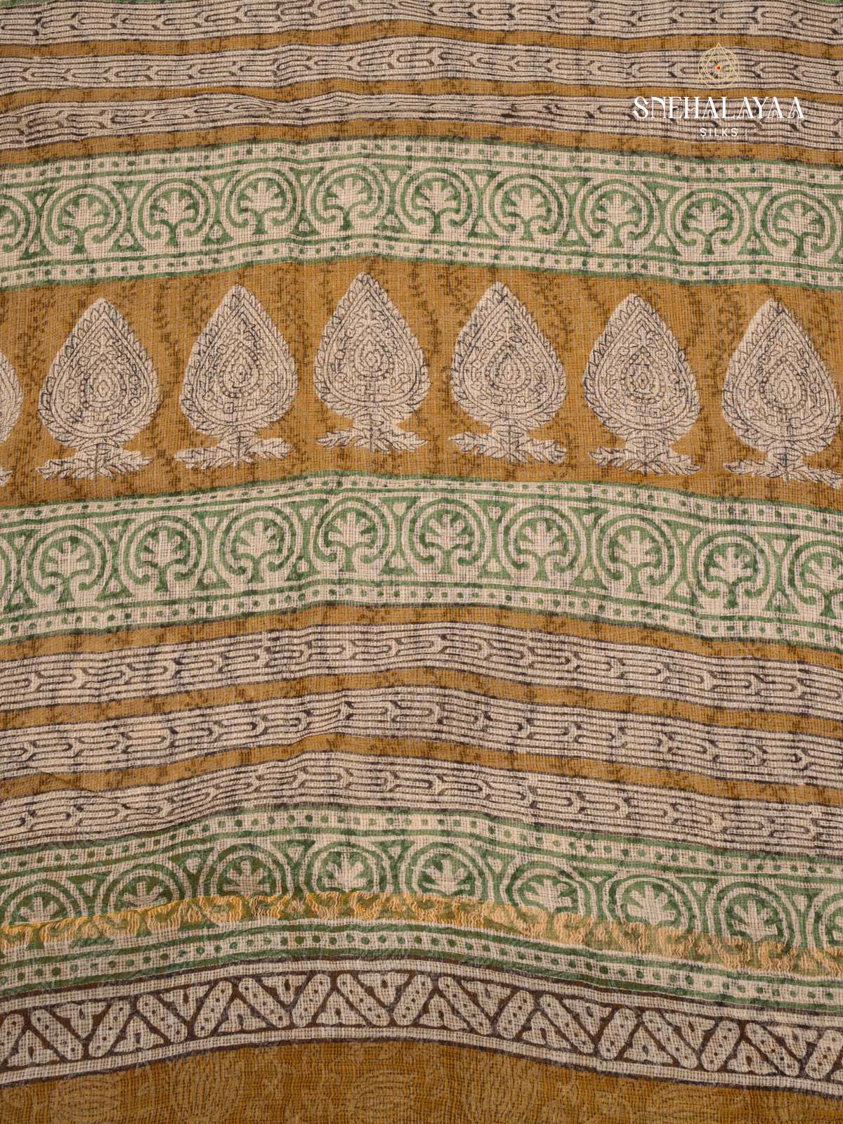 Light Brown Kota Saree