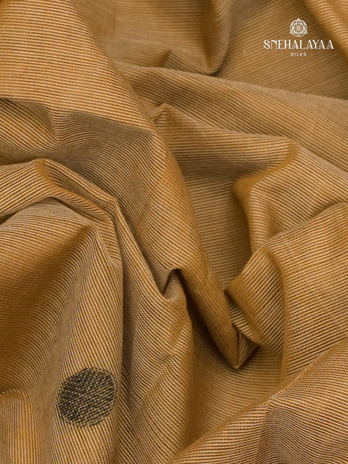 Mustard Kanchi Cotton Saree