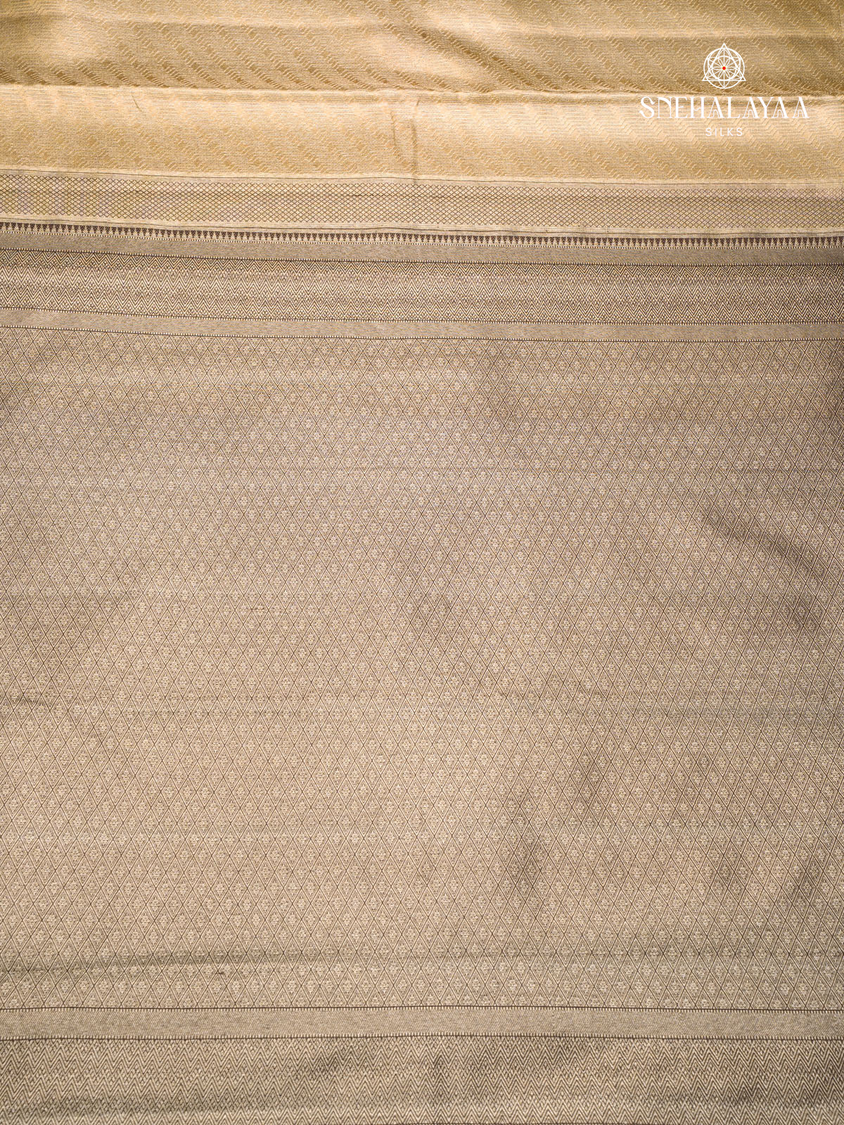 Sandal Kanjivaram Silk Saree