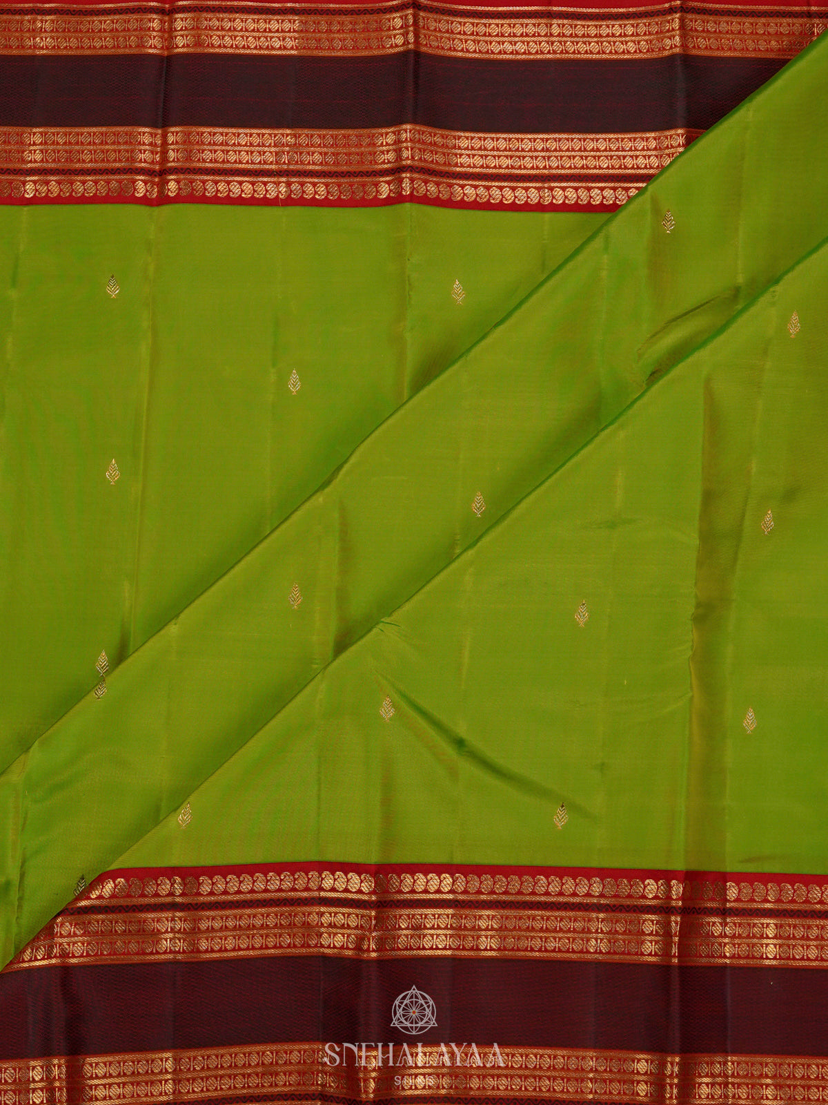 Green Kanjivaram Silk Saree