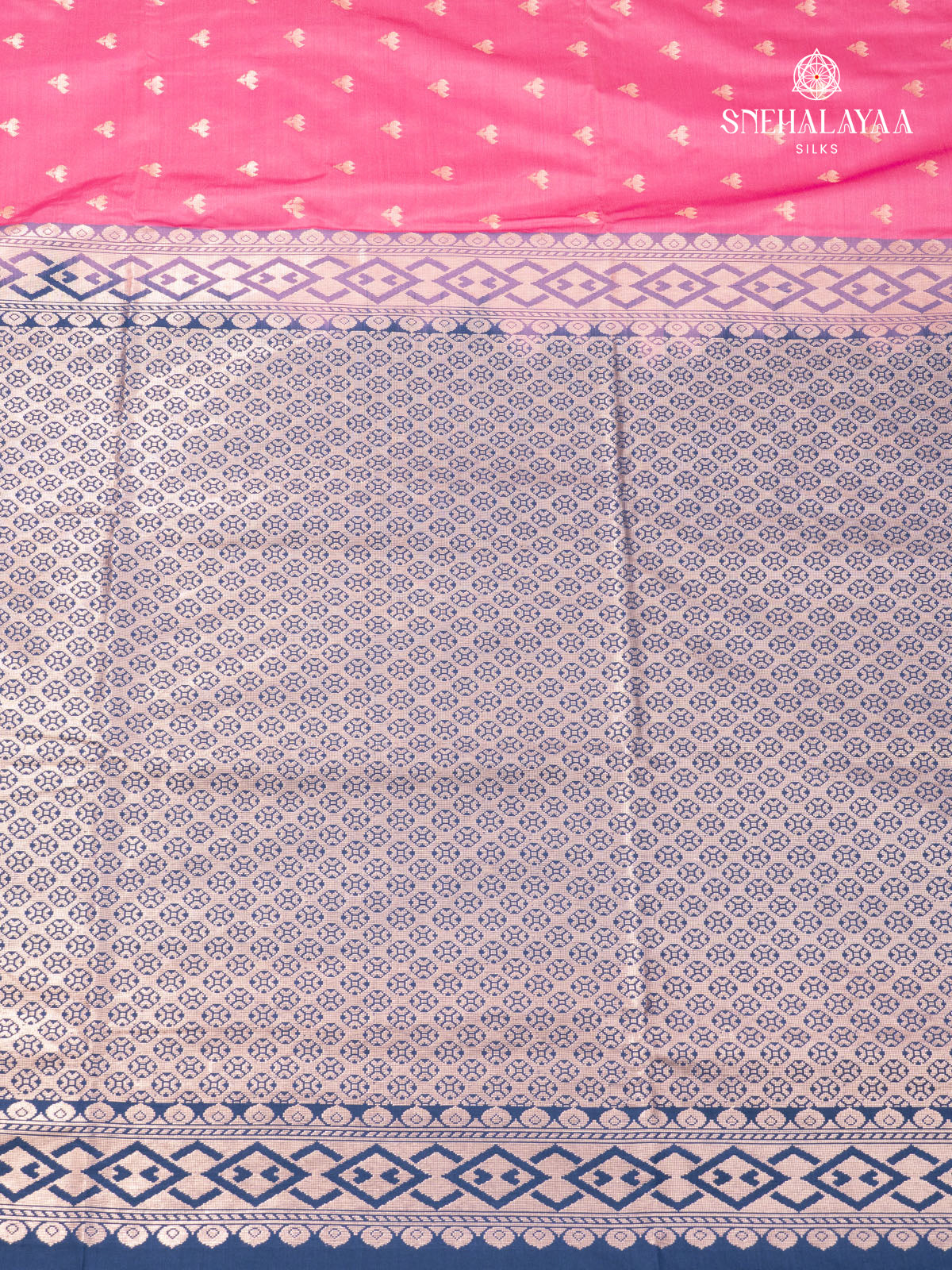 Pink Soft Silk Saree