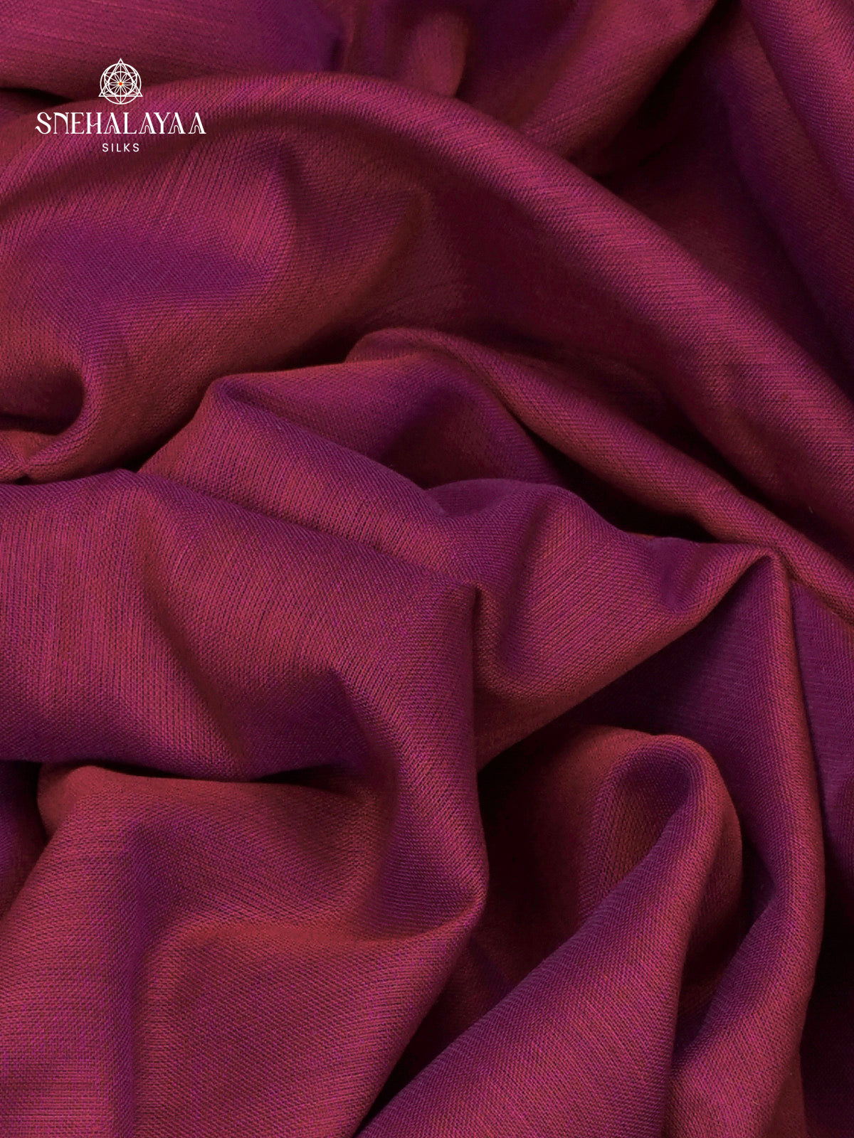 Maroon Narayanpet Cotton Saree